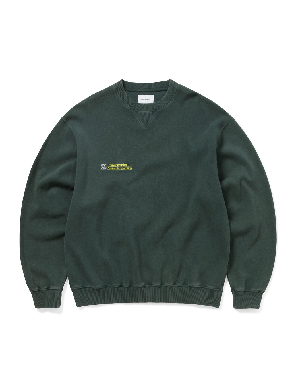 thisisneverthat - Authentic Tradition Crewneck (Sea Green) product image 1 | TRAB K-Fashion Australia
