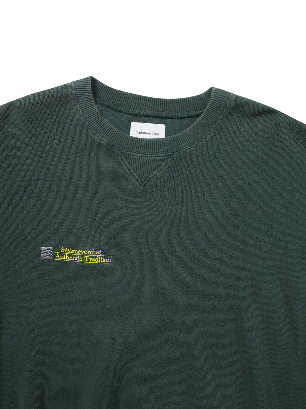 thisisneverthat - Authentic Tradition Crewneck (Dark Green) product image 2 | TRAB K-Fashion Australia
