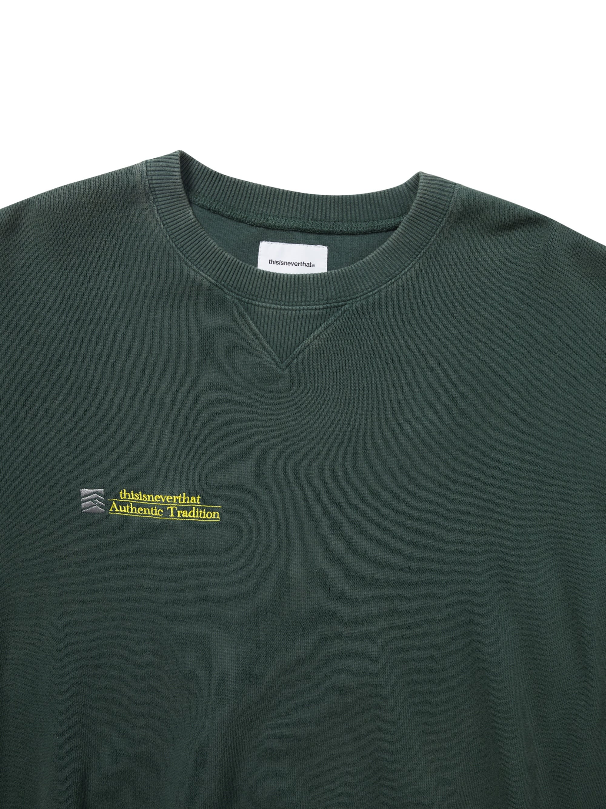 thisisneverthat - Authentic Tradition Crewneck (Sea Green) product image 2 | TRAB K-Fashion Australia