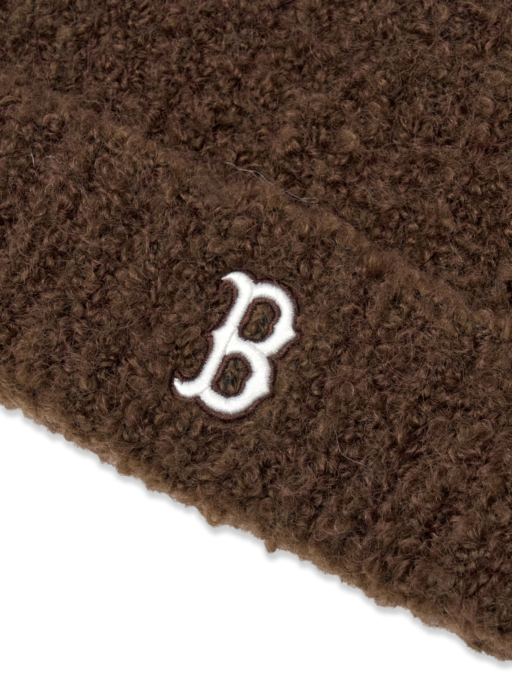 MLB Korea - MLB Plush Meow Beanie Boston Red Sox (Brown) product image 5 | TRAB K-Fashion Australia