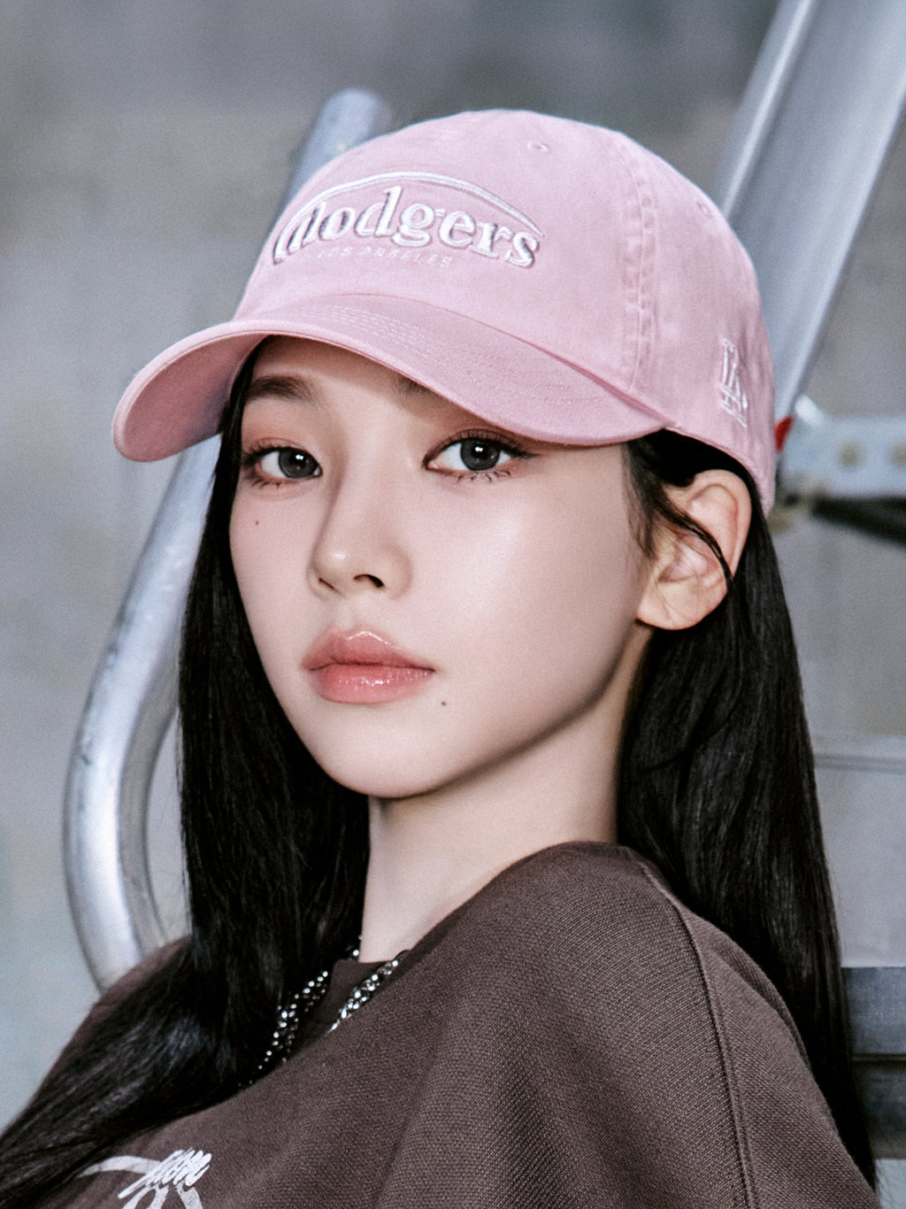 MLB Korea - MLB Jelly Unstructured Ball Cap LA Dodgers (O-Heather) product image 1 | TRAB K-Fashion Australia