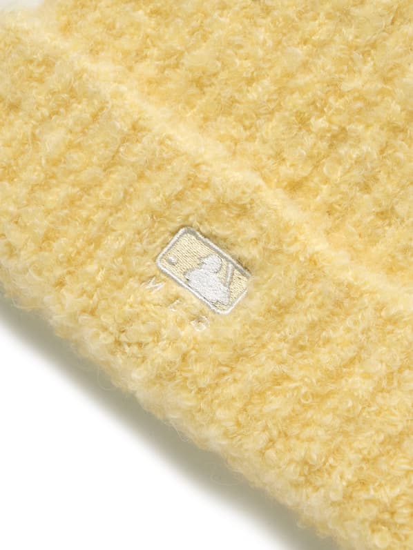 MLB Korea - Plush Meow Beanie Los Angeles Dodgers (Yellow) product image 5 | TRAB K-Fashion Australia