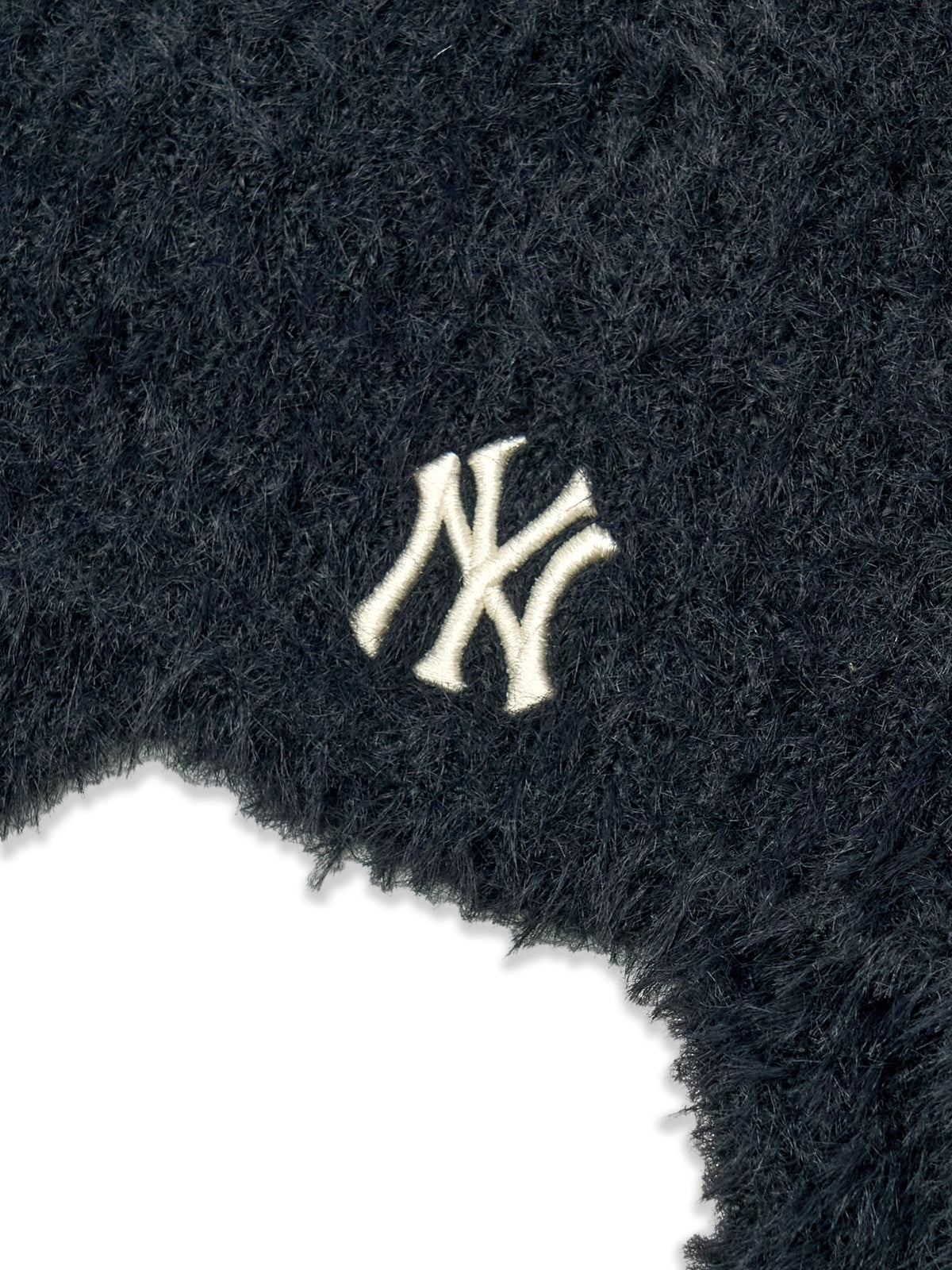 MLB Korea - MLB Fur Meow Earflap Beanie New York Yankees (Black) product image 7 | TRAB K-Fashion Australia