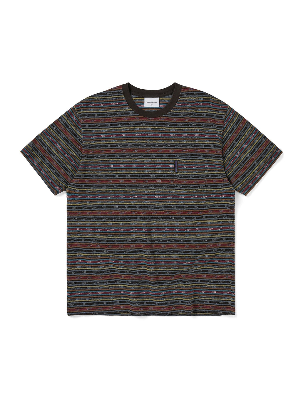 thisisneverthat - BE Striped Tee (Brown) product image 1 | TRAB K-Fashion Australia