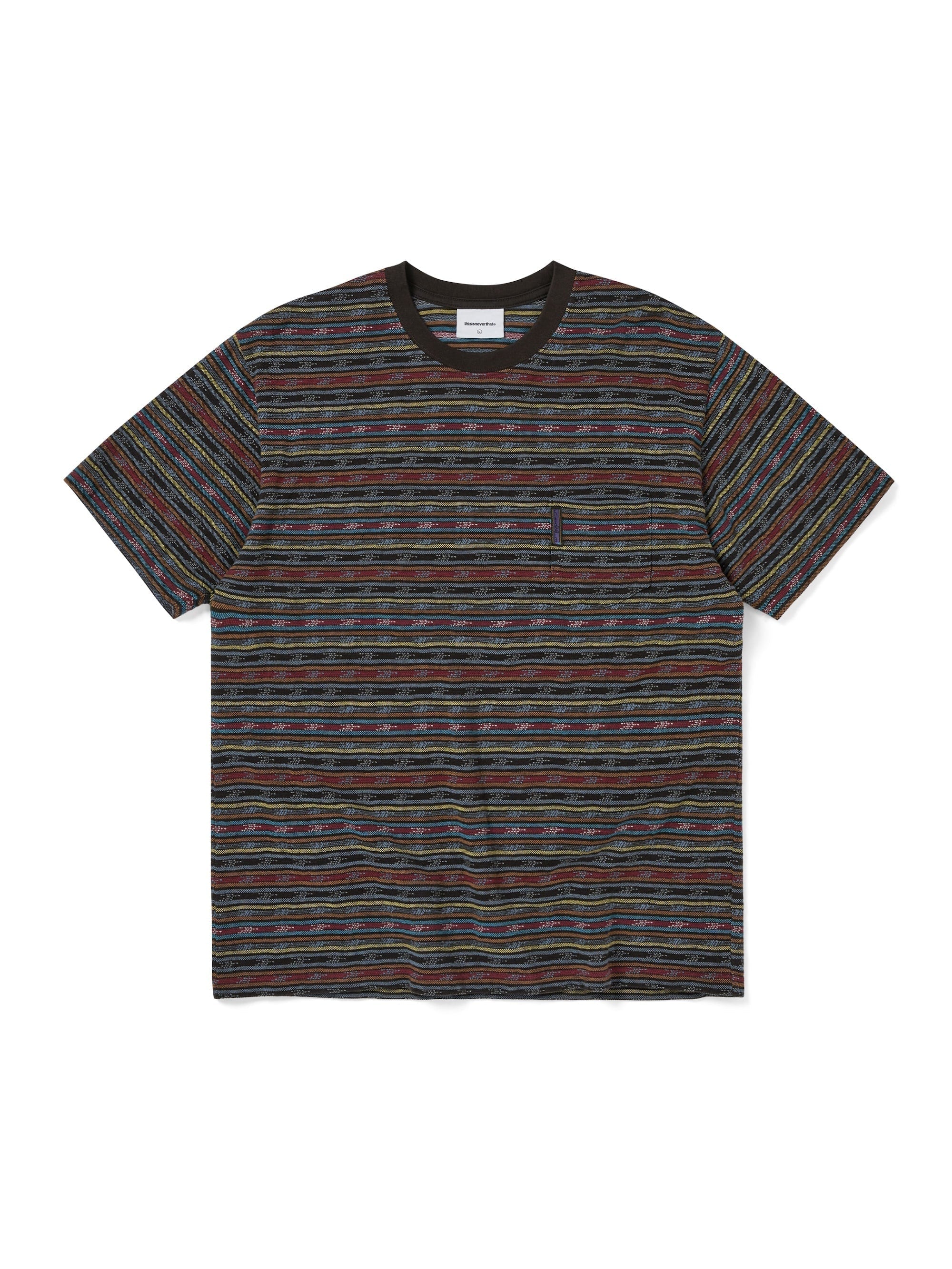 thisisneverthat - BE Striped Tee (Brown) product image 1 | TRAB K-Fashion Australia