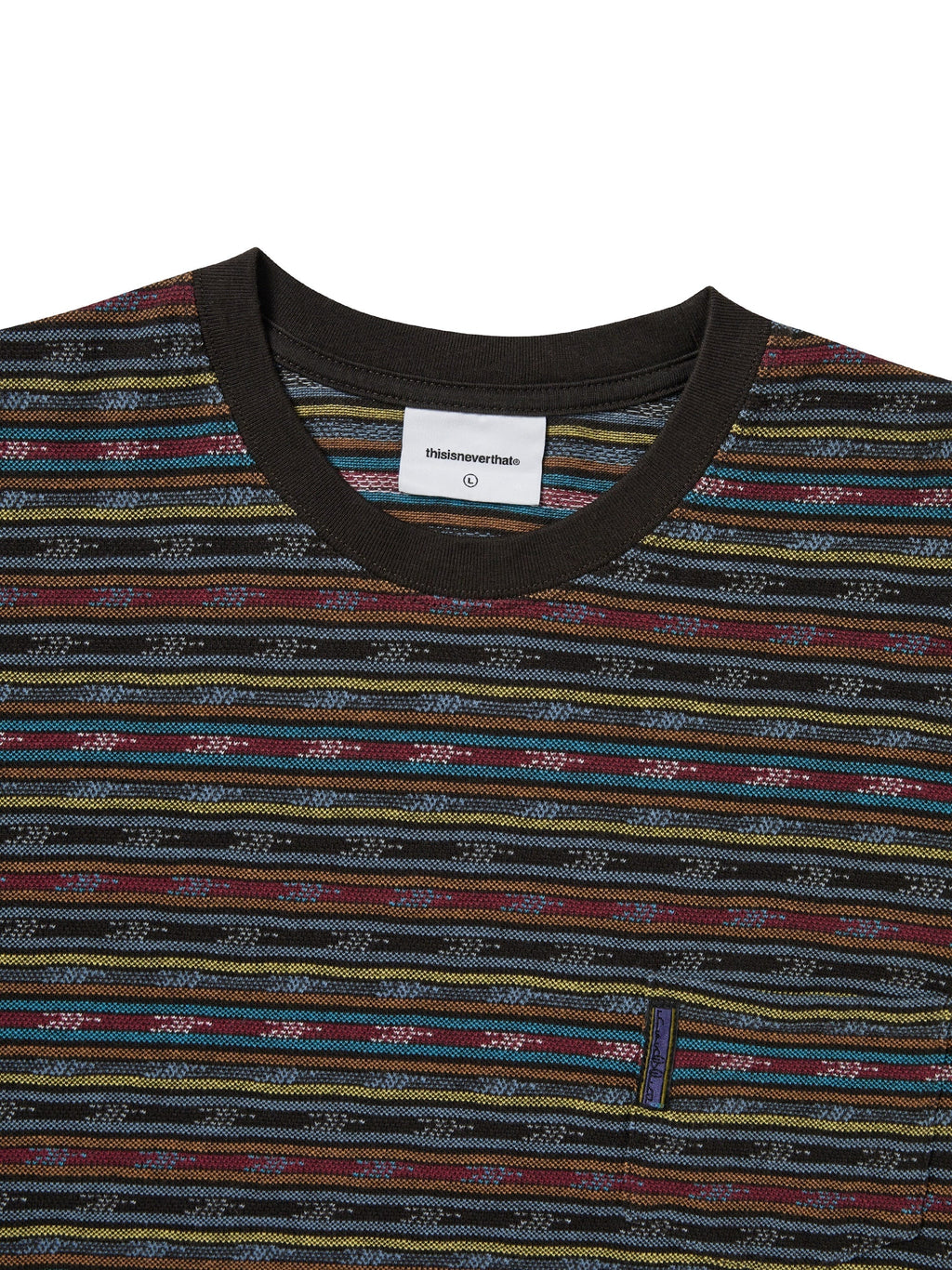 thisisneverthat - BE Striped Tee (Brown) product image 2 | TRAB K-Fashion Australia