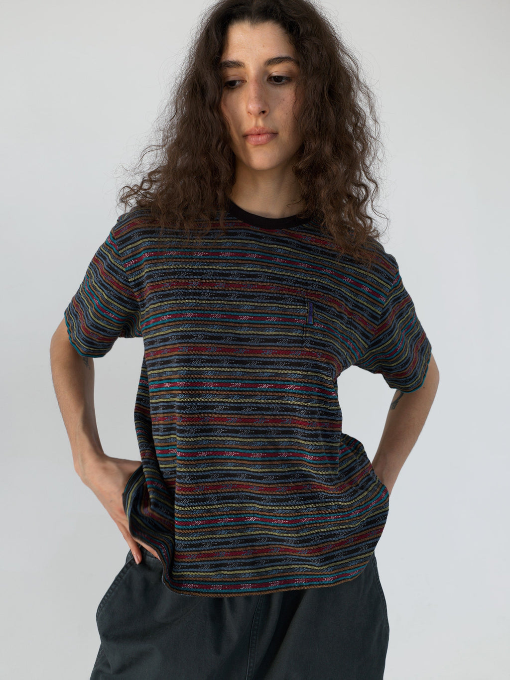 thisisneverthat - BE Striped Tee (Brown) product image 5 | TRAB K-Fashion Australia