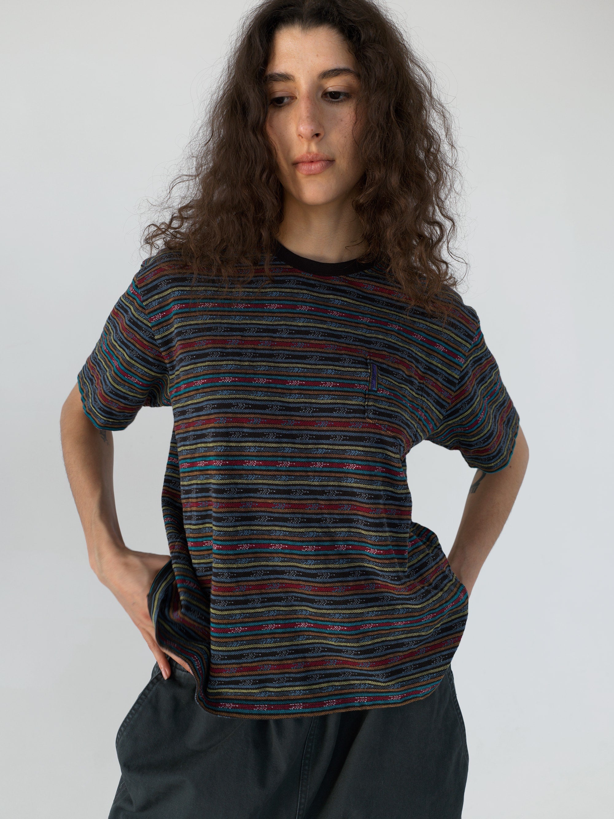 thisisneverthat - BE Striped Tee (Brown) product image 5 | TRAB K-Fashion Australia