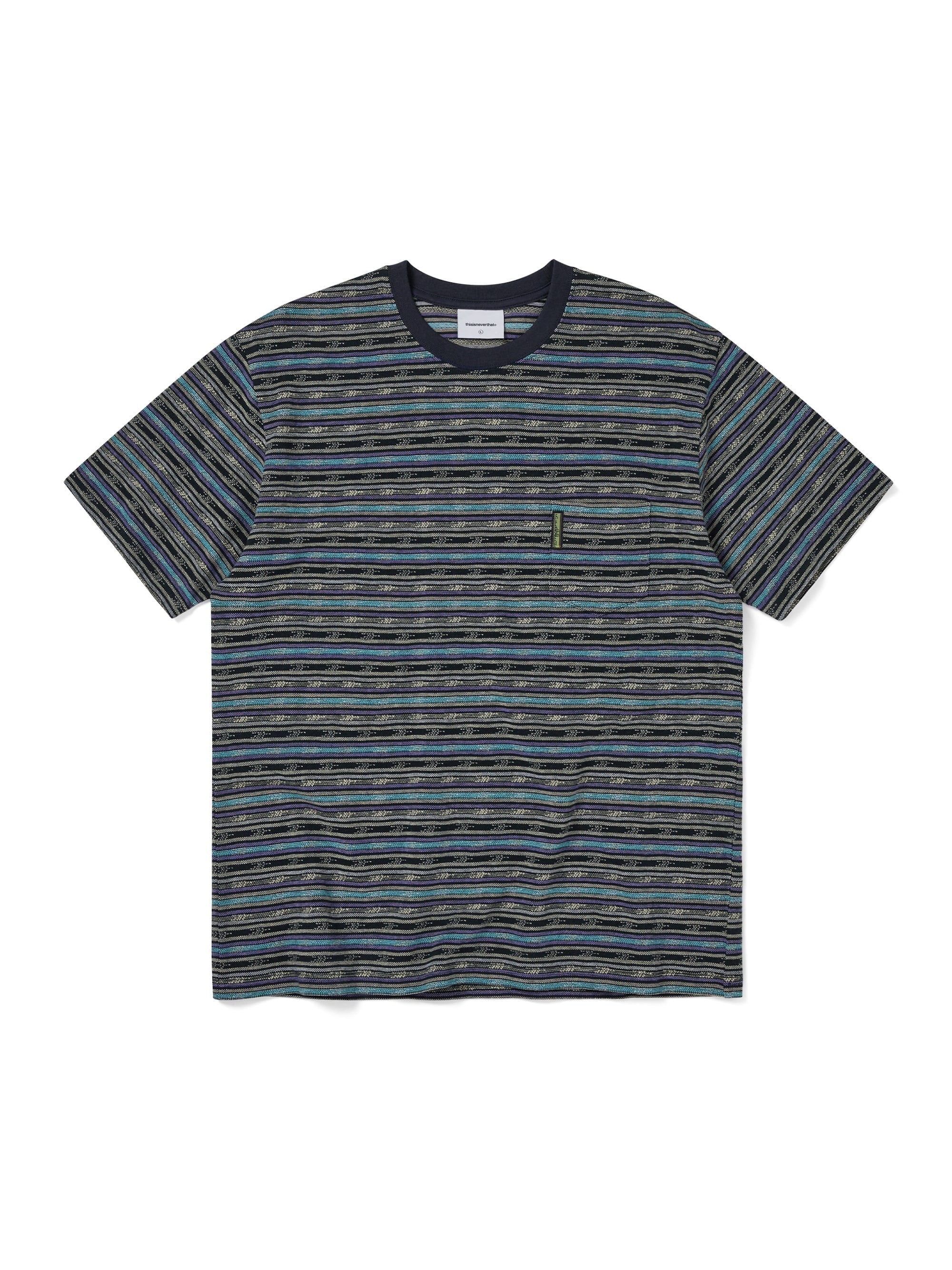 thisisneverthat - BE Striped Tee (Navy) product image 1 | TRAB K-Fashion Australia