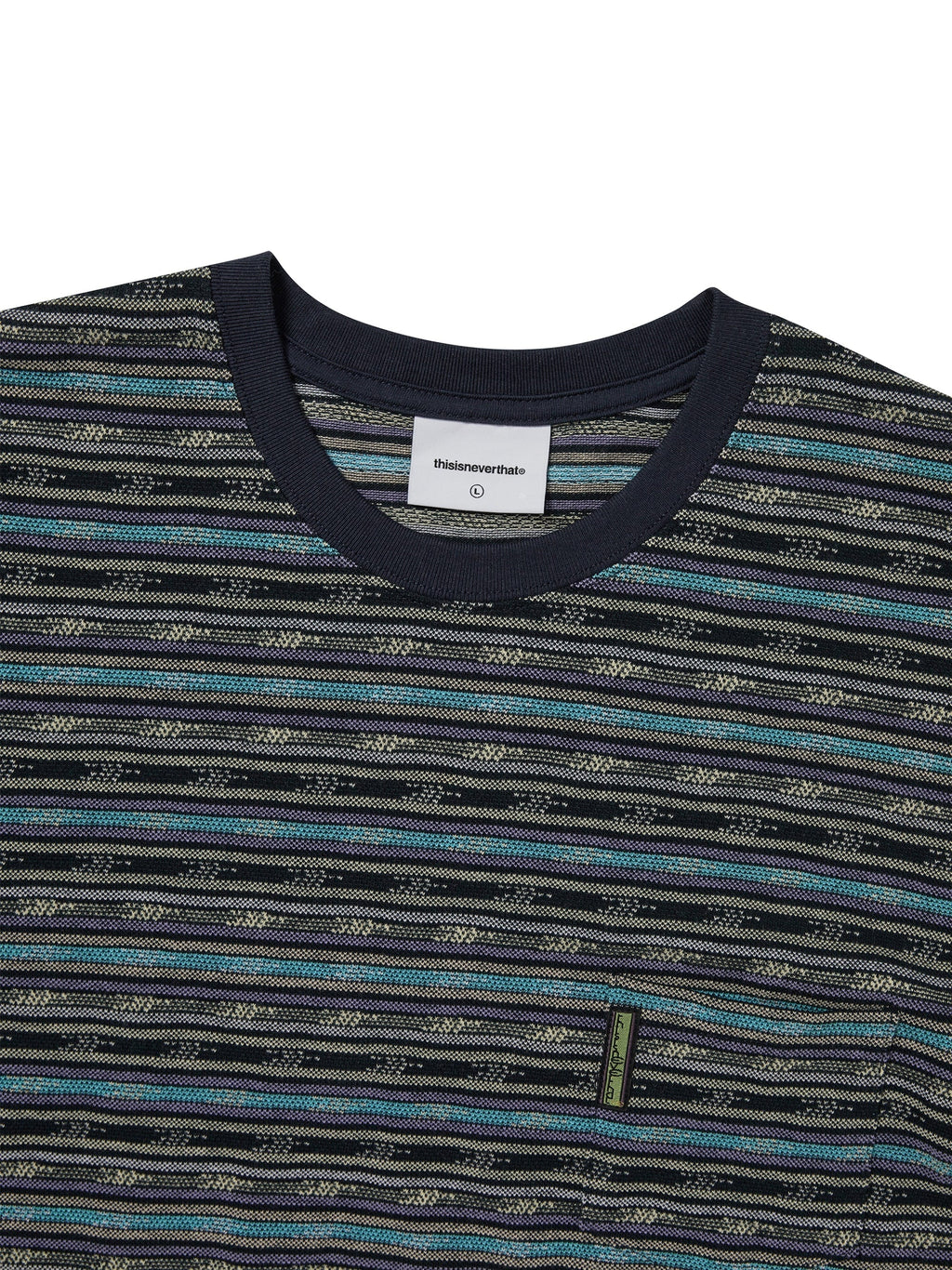 thisisneverthat - BE Striped Tee (Navy) product image 2 | TRAB K-Fashion Australia
