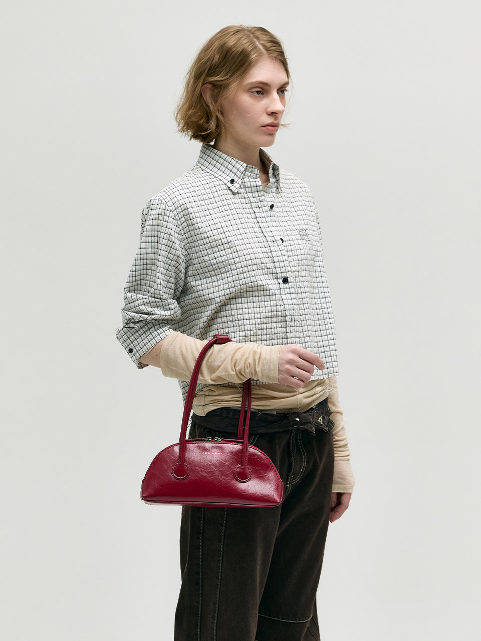 Marge Sherwood - Bessette Shoulder (Chili Crinkle) product image 5 | TRAB K-Fashion Australia