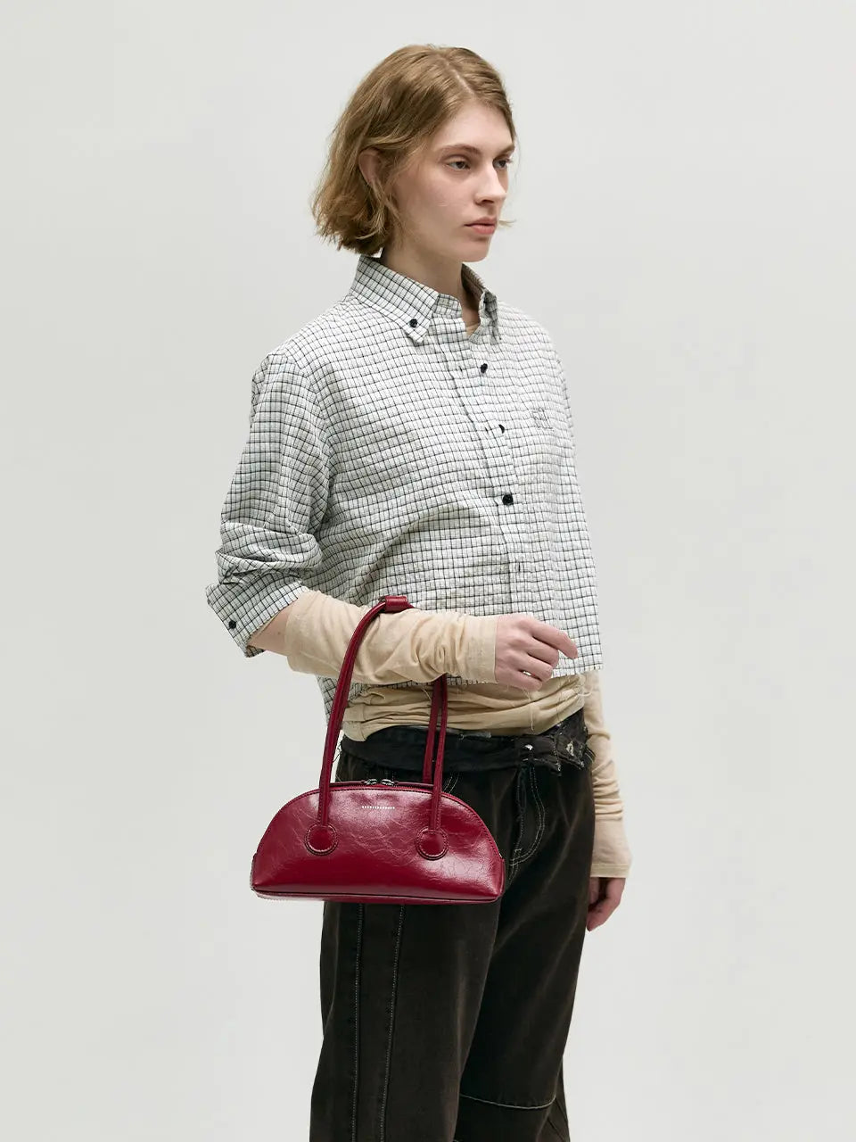 Marge Sherwood - Bessette Shoulder (Chili Crinkle) product image 5 | TRAB K-Fashion Australia