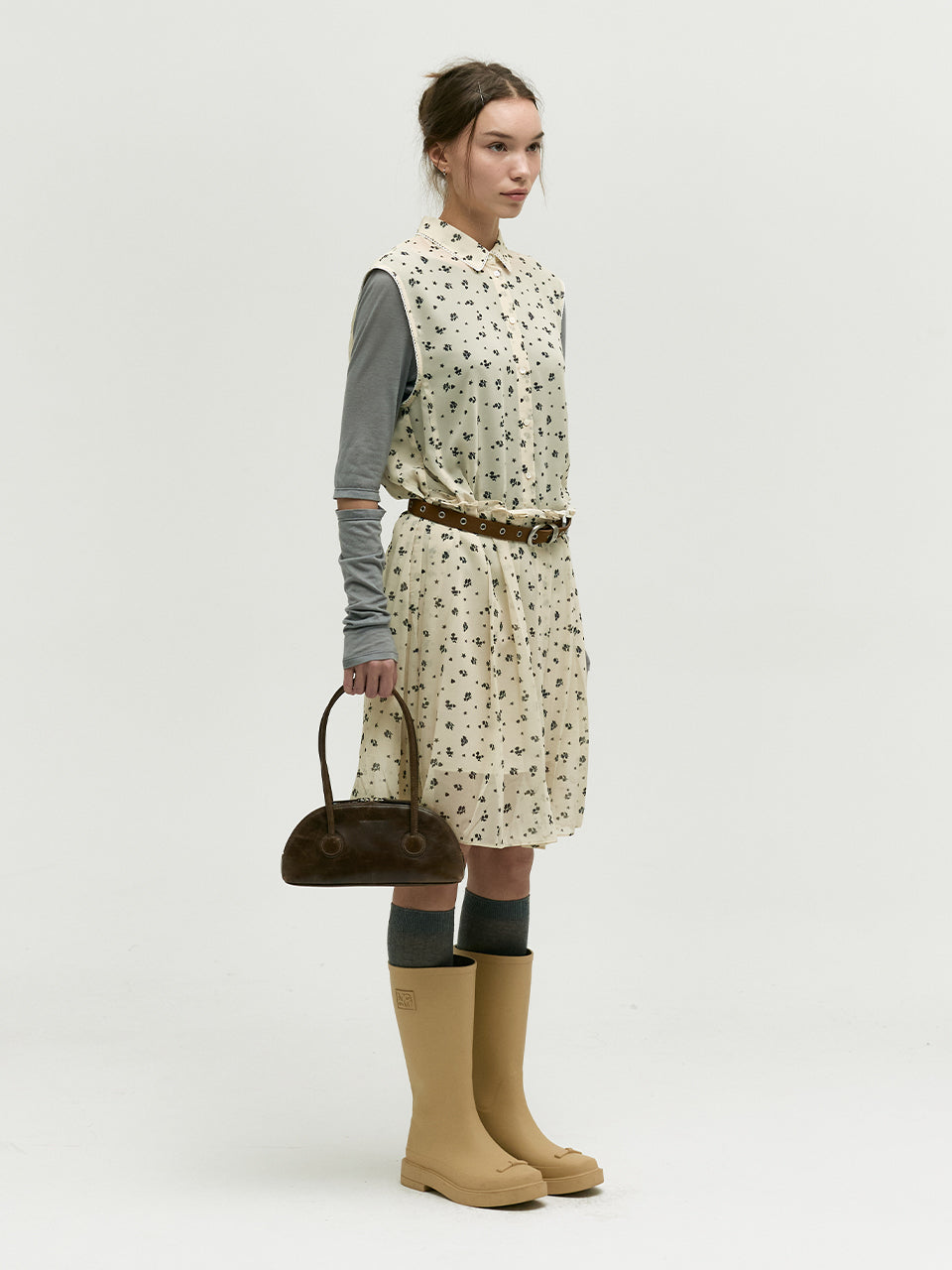 Marge Sherwood - Bessette Shoulder (Washed Brown Pull-Up) product image 7 | TRAB K-Fashion Australia