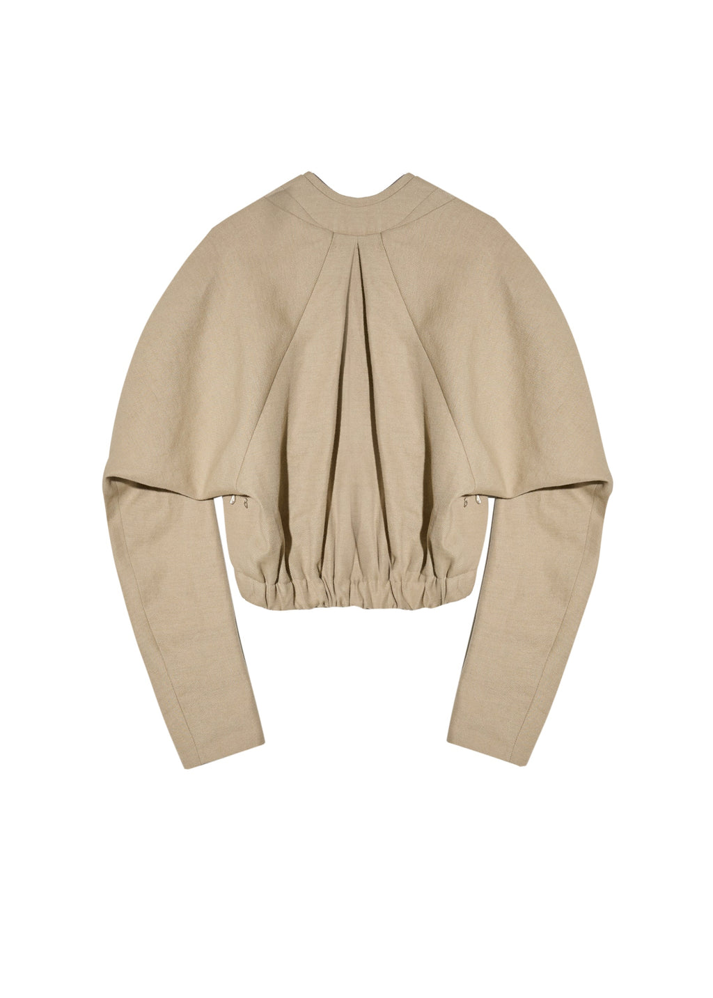 Hyein Seo - Beaded Silver Charm Blouson (Beige) product image 6 | TRAB K-Fashion Australia