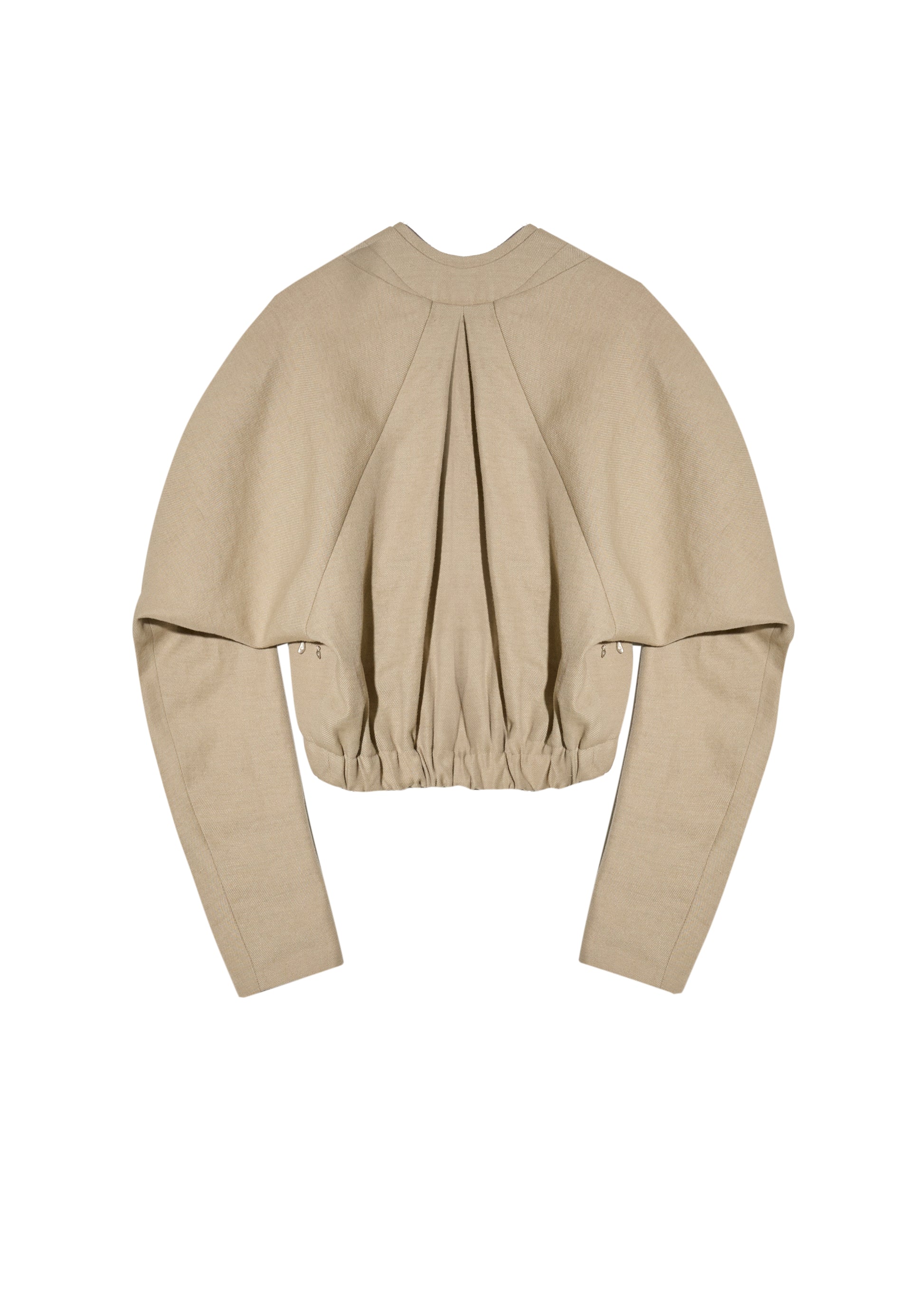 Hyein Seo - Beaded Silver Charm Blouson (Beige) product image 6 | TRAB K-Fashion Australia