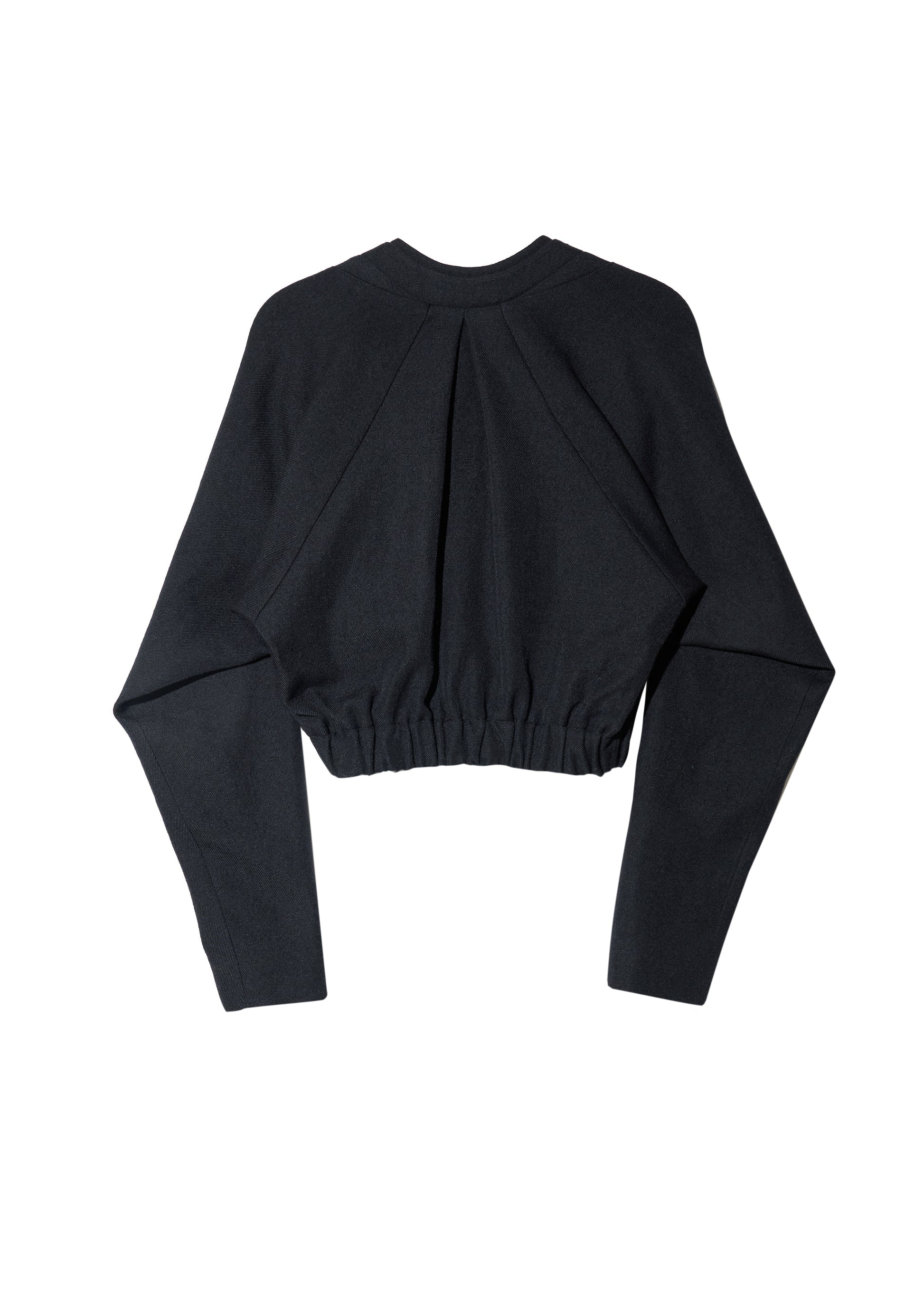 Hyein Seo - Beaded Silver Charm Blouson (Black) product image 5 | TRAB K-Fashion Australia