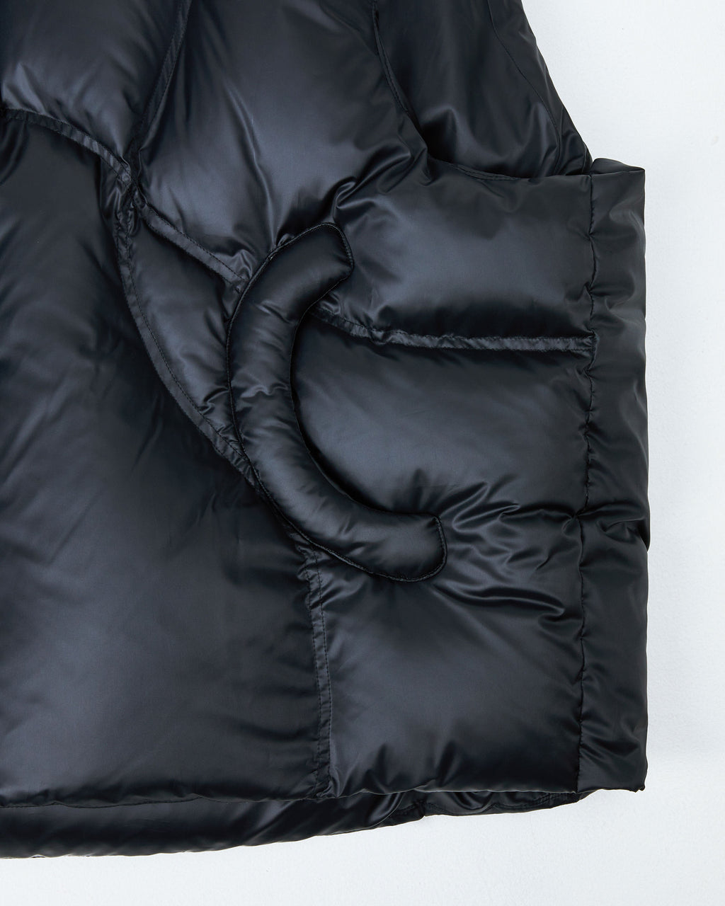 Ader Error - Clade puffer vest (Noir) product image 7 | TRAB K-Fashion Australia