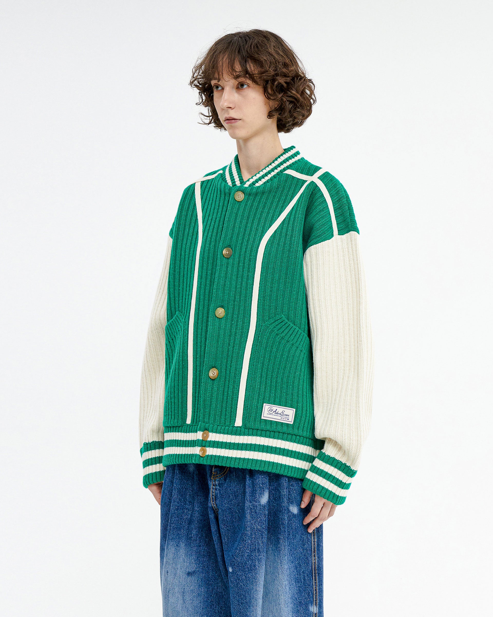 Ader Error - Tomb cardigan (Green) product image 3 | TRAB K-Fashion Australia