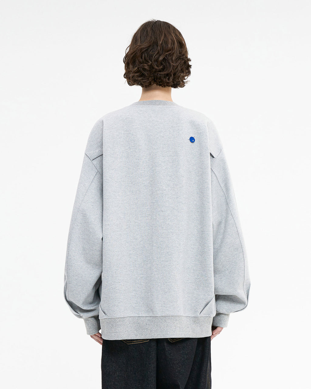 Ader Error - Verif logo sweatshirt (Grey) product image 4 | TRAB K-Fashion Australia