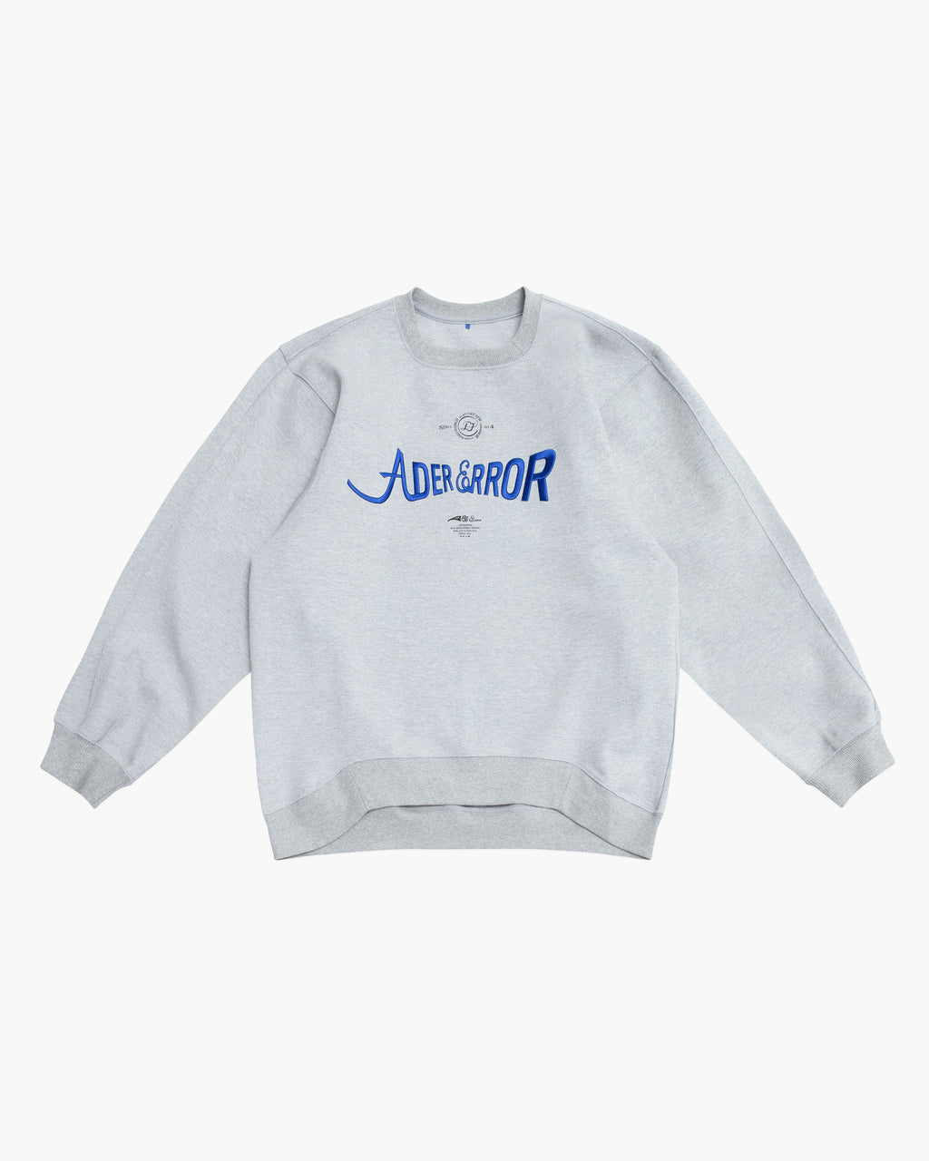 Ader Error - Verif logo sweatshirt (Grey) product image 12 | TRAB K-Fashion Australia