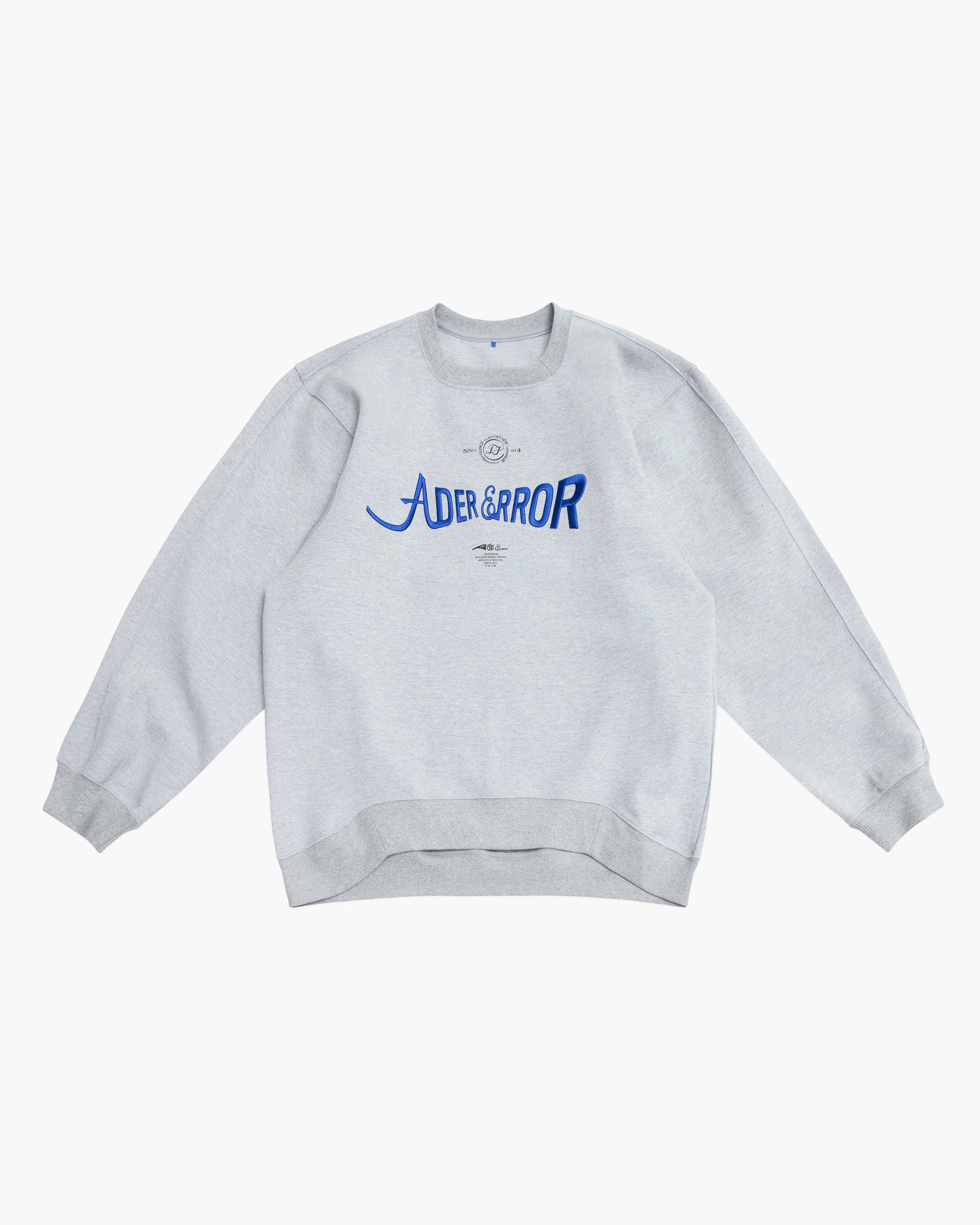 Ader Error - Verif logo sweatshirt (Grey) product image 12 | TRAB K-Fashion Australia