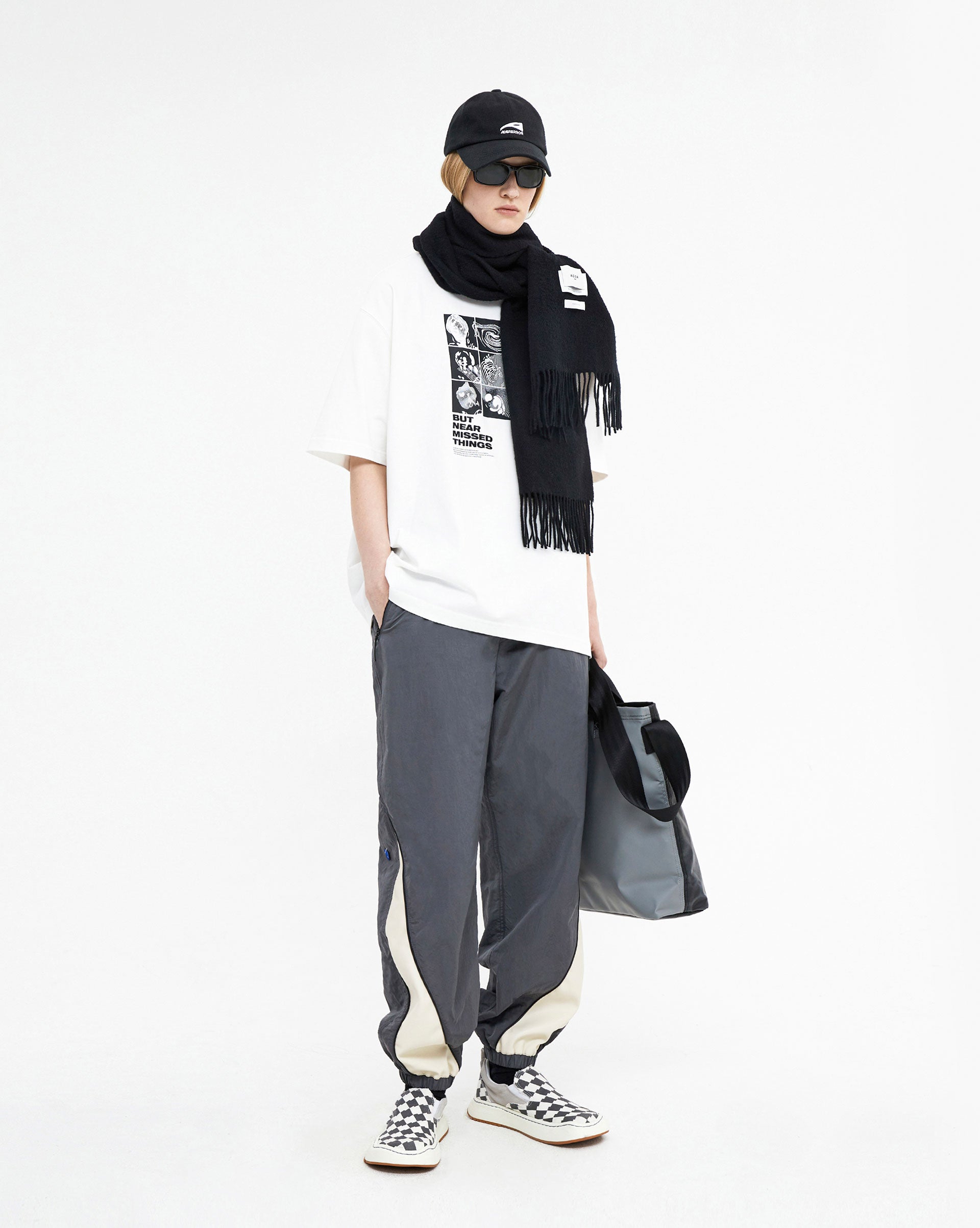 Ader Error - Mem trousers (Grey) product image 1 | TRAB K-Fashion Australia