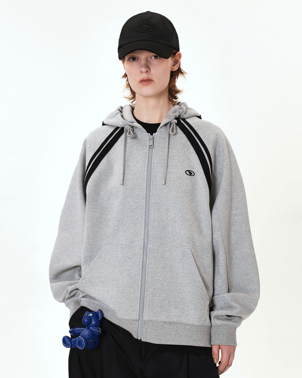 Ader Error - Addy Bear keyring (Z-Blue) product image 6 | TRAB K-Fashion Australia