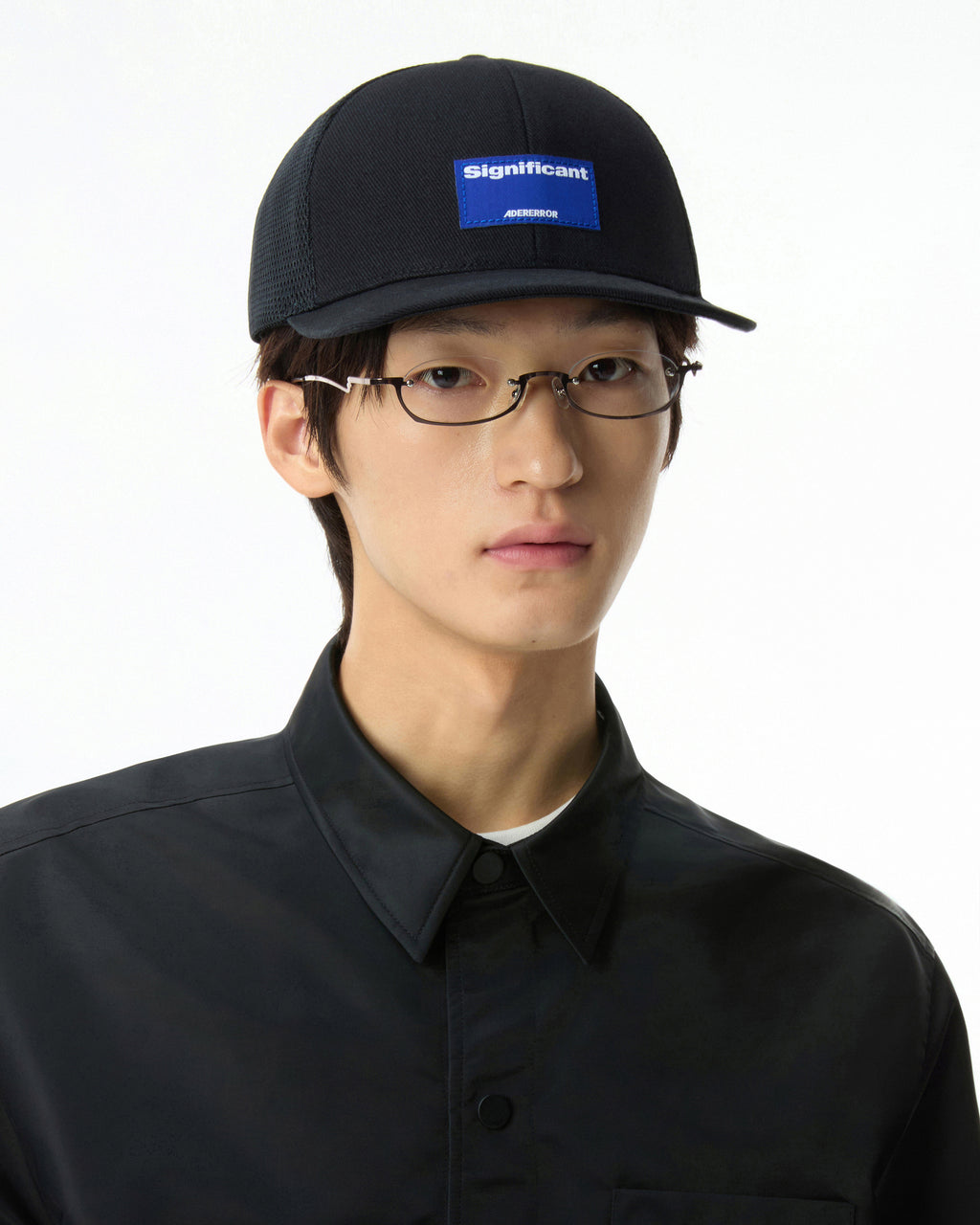 Ader Error - Sig; BL Tag Cap 05 (Noir) product image 6 | TRAB K-Fashion Australia