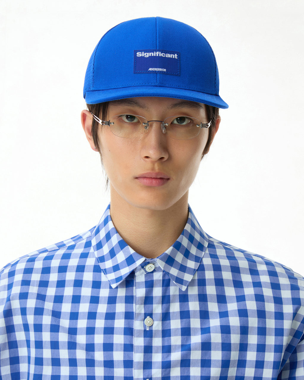Ader Error - Sig; BL Tag Cap 05 (Z-Blue) product image 6 | TRAB K-Fashion Australia