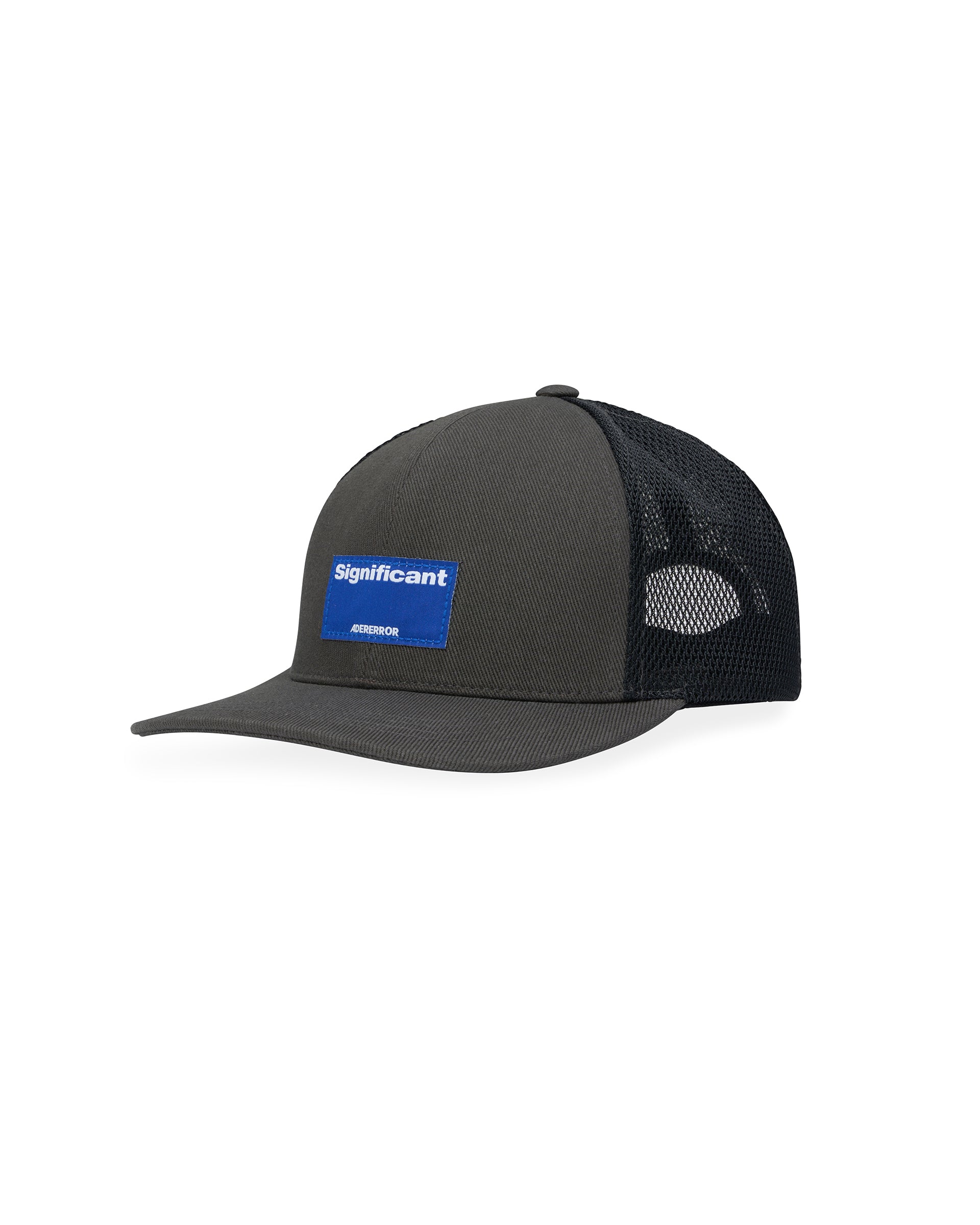 Ader Error - Sig; BL Tag Cap 05 (Charcoal) product image 2 | TRAB K-Fashion Australia