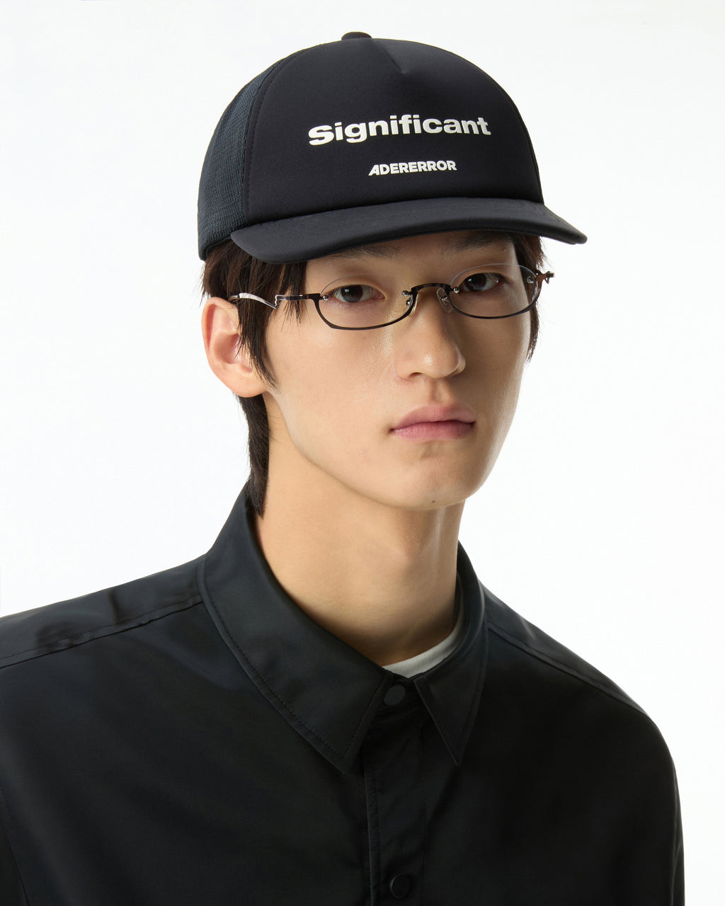 Ader Error - Sig; BL Tag Cap 06 (Noir) product image 6 | TRAB K-Fashion Australia