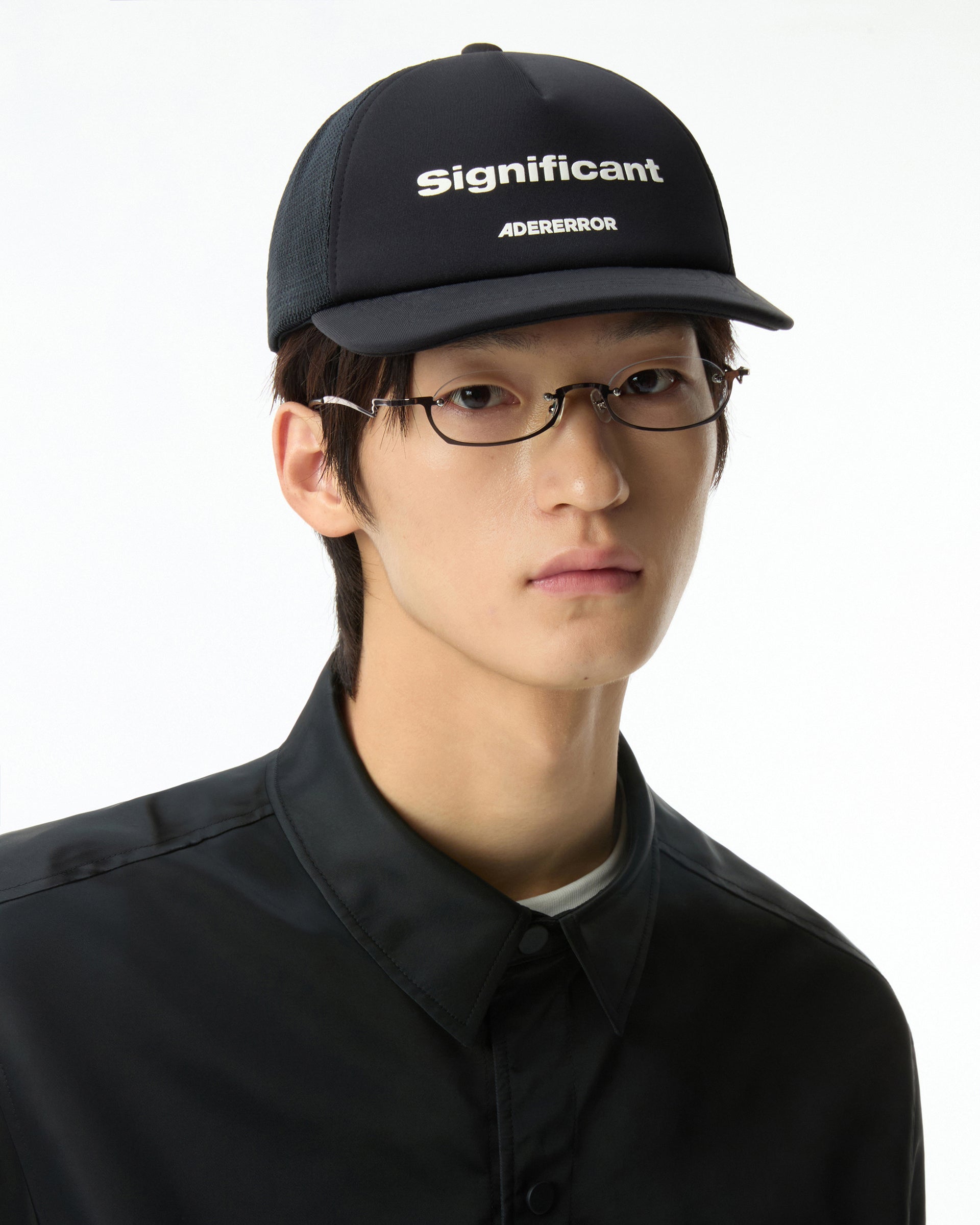 Ader Error - Sig; BL Tag Cap 06 (Noir) product image 6 | TRAB K-Fashion Australia