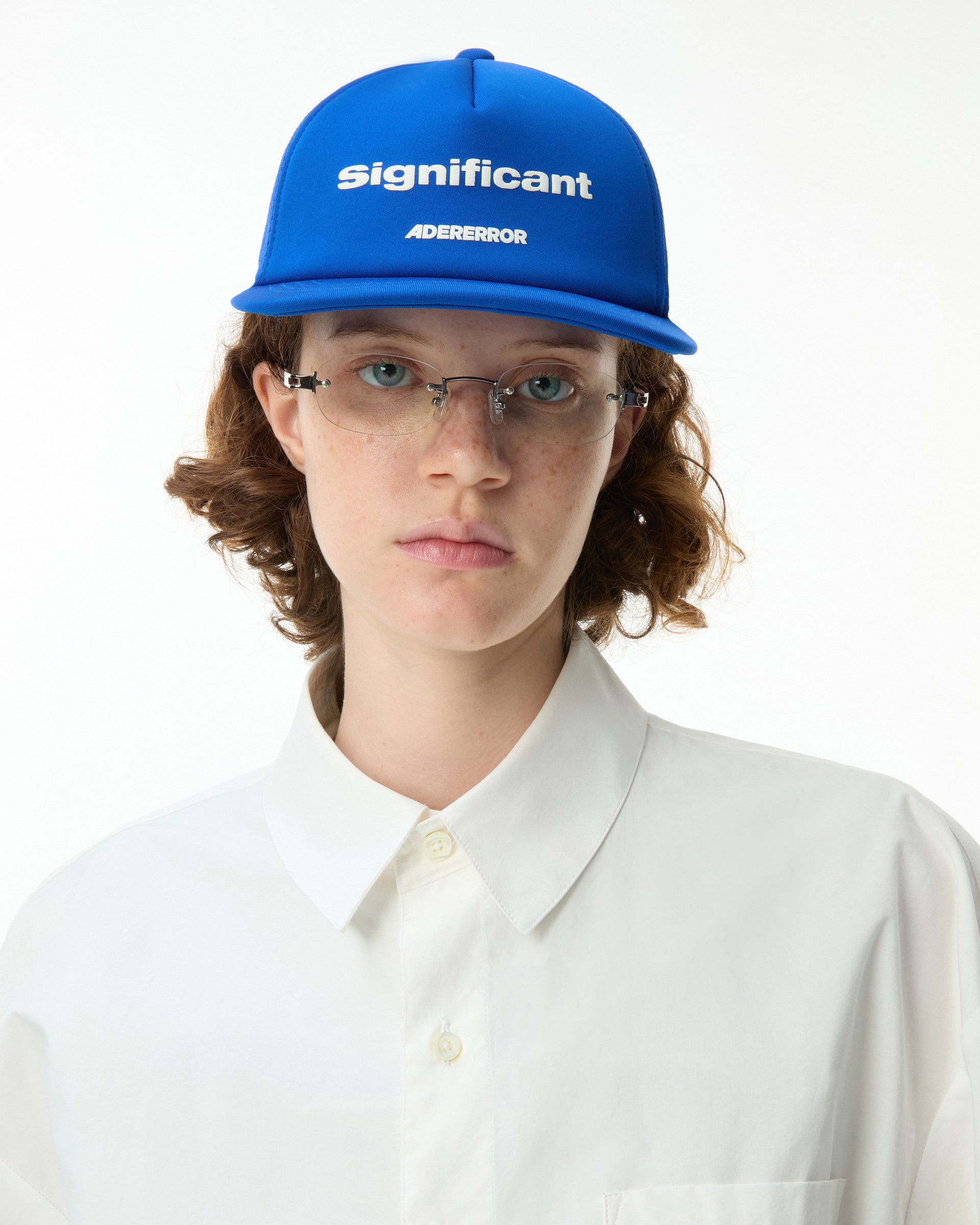 Ader Error - Sig; BL Tag Cap 06 (Z-Blue) product image 1 | TRAB K-Fashion Australia