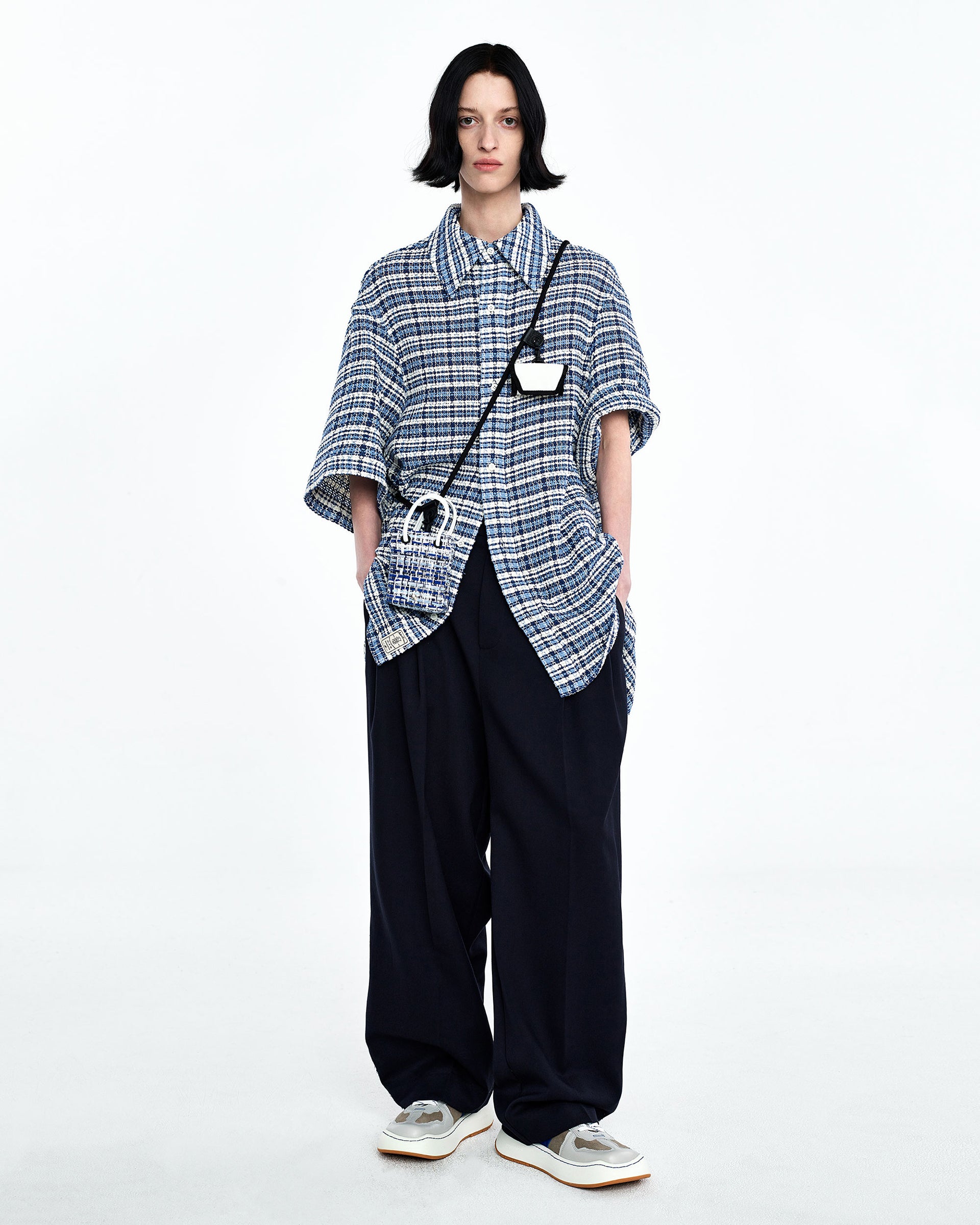 Ader Error - Cartif shirt (Z-Blue) product image 1 | TRAB K-Fashion Australia