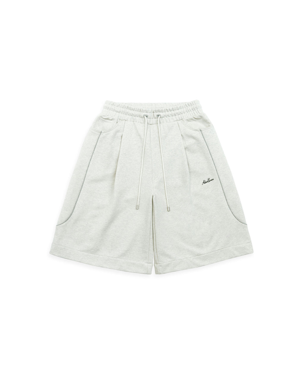 Ader Error - Tever logo sweatshorts (Oatmeal) product image 11 | TRAB K-Fashion Australia
