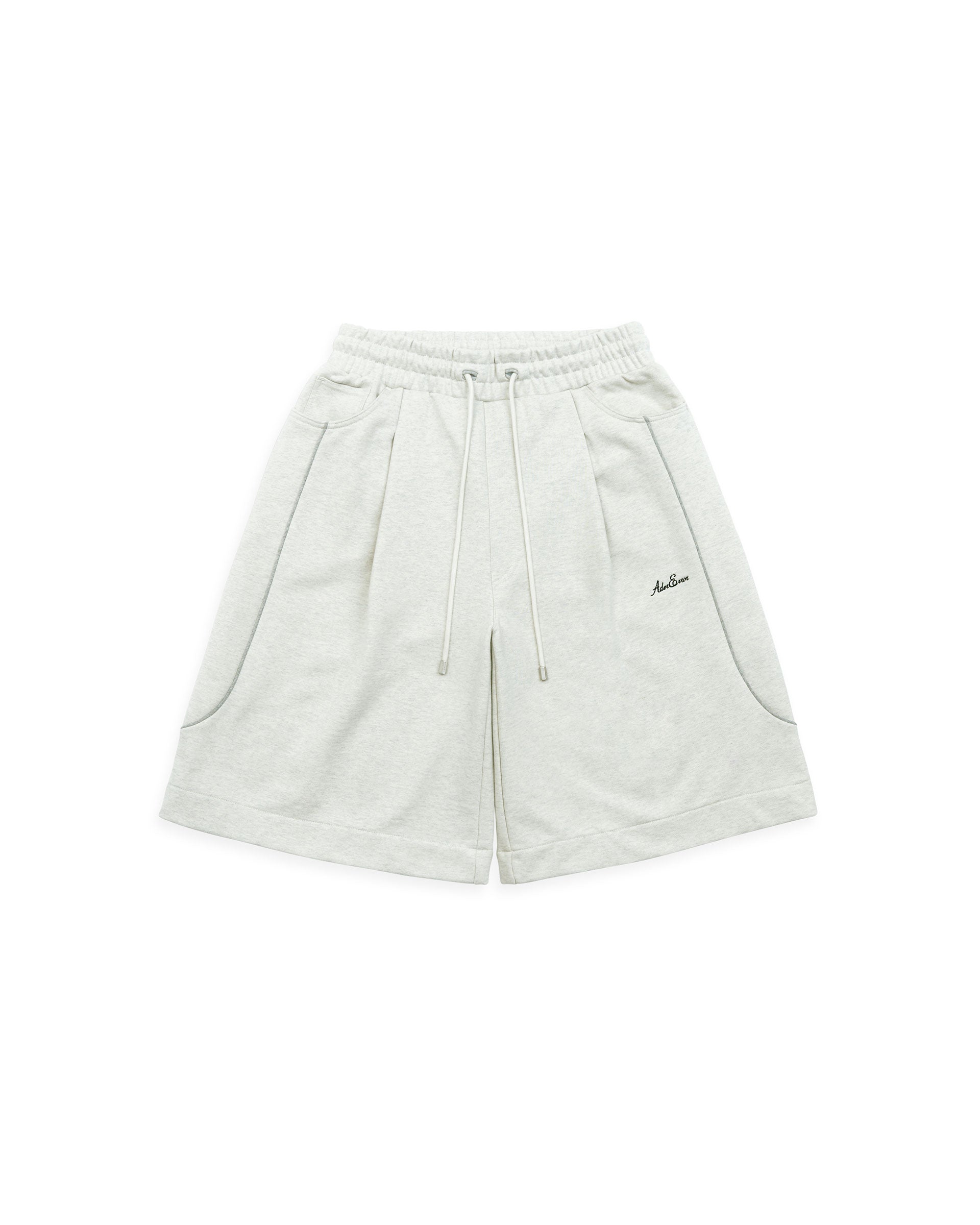 Ader Error - Tever logo sweatshorts (Oatmeal) product image 11 | TRAB K-Fashion Australia