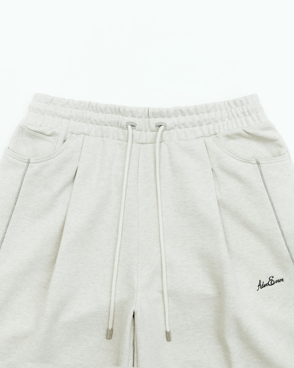 Ader Error - Tever logo sweatshorts (Oatmeal) product image 5 | TRAB K-Fashion Australia