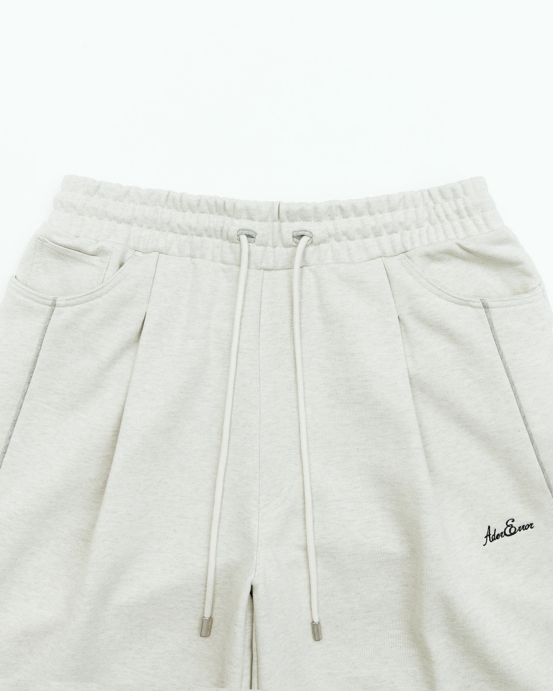 Ader Error - Tever logo sweatshorts (Oatmeal) product image 5 | TRAB K-Fashion Australia