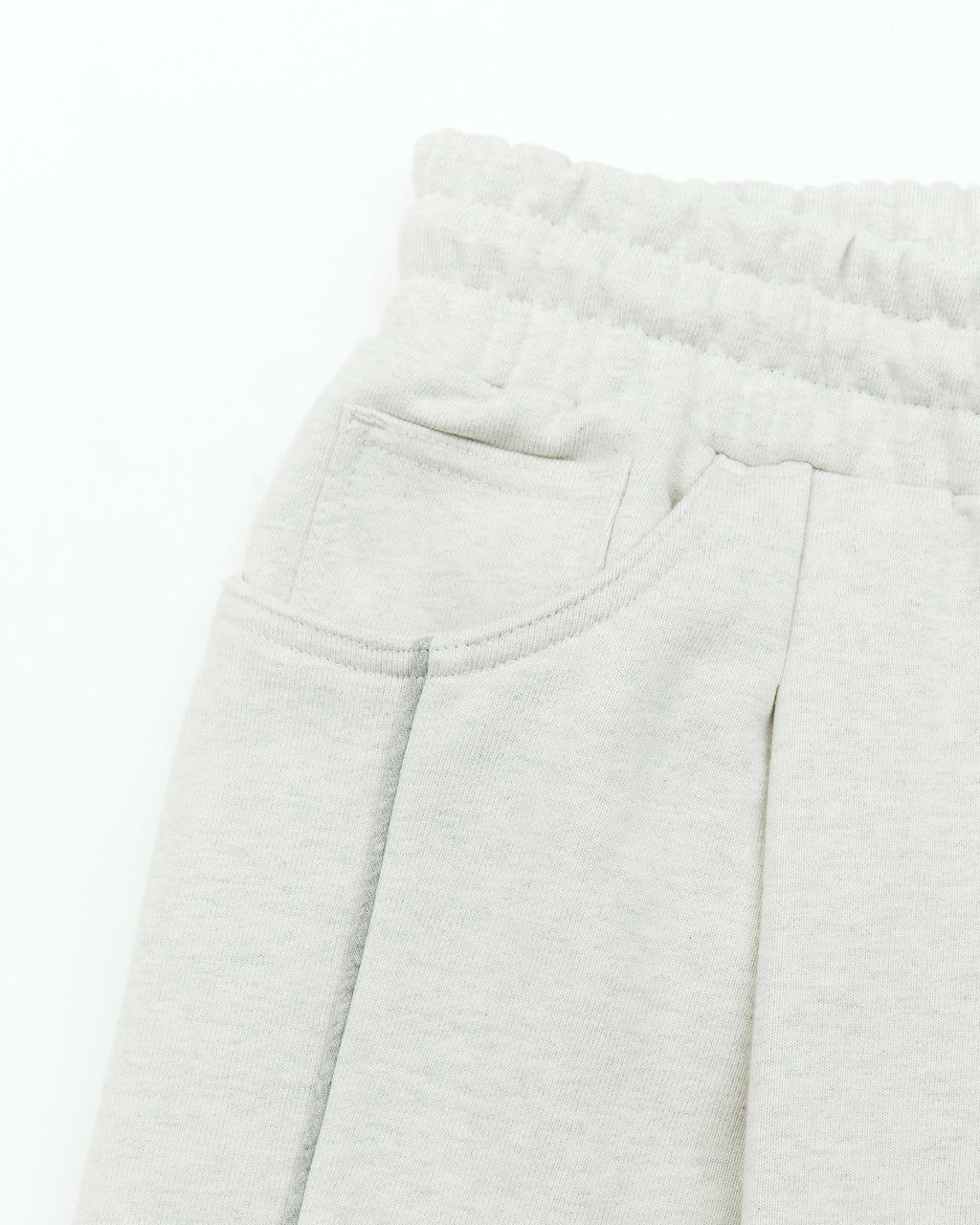 Ader Error - Tever logo sweatshorts (Oatmeal) product image 6 | TRAB K-Fashion Australia