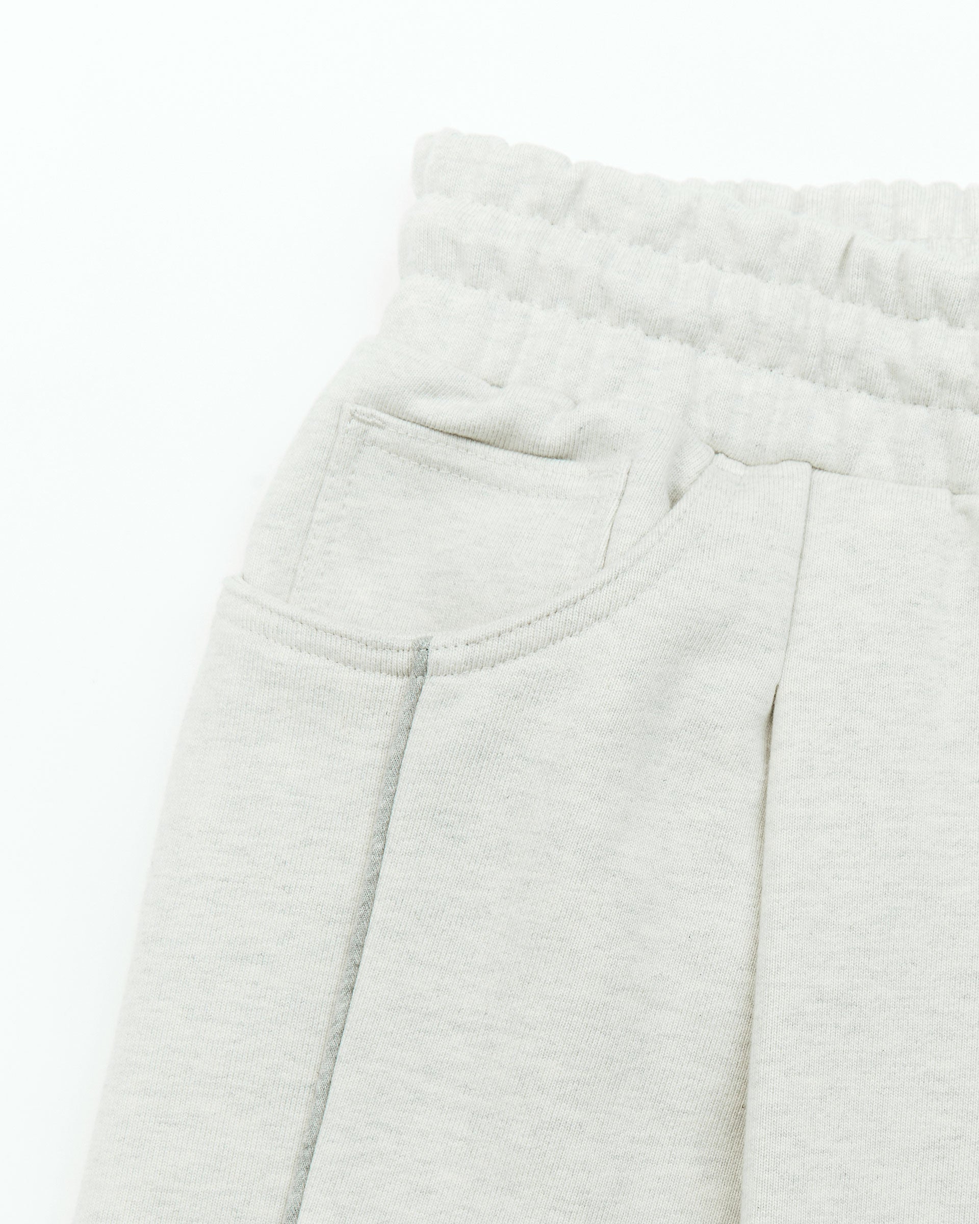 Ader Error - Tever logo sweatshorts (Oatmeal) product image 6 | TRAB K-Fashion Australia