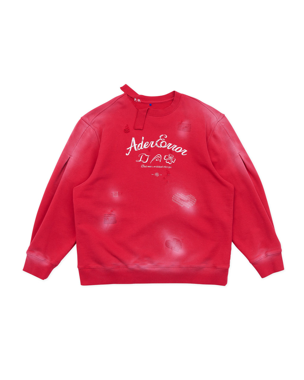 Ader Error - Sollec sweatshirt (Red) product image 11 | TRAB K-Fashion Australia