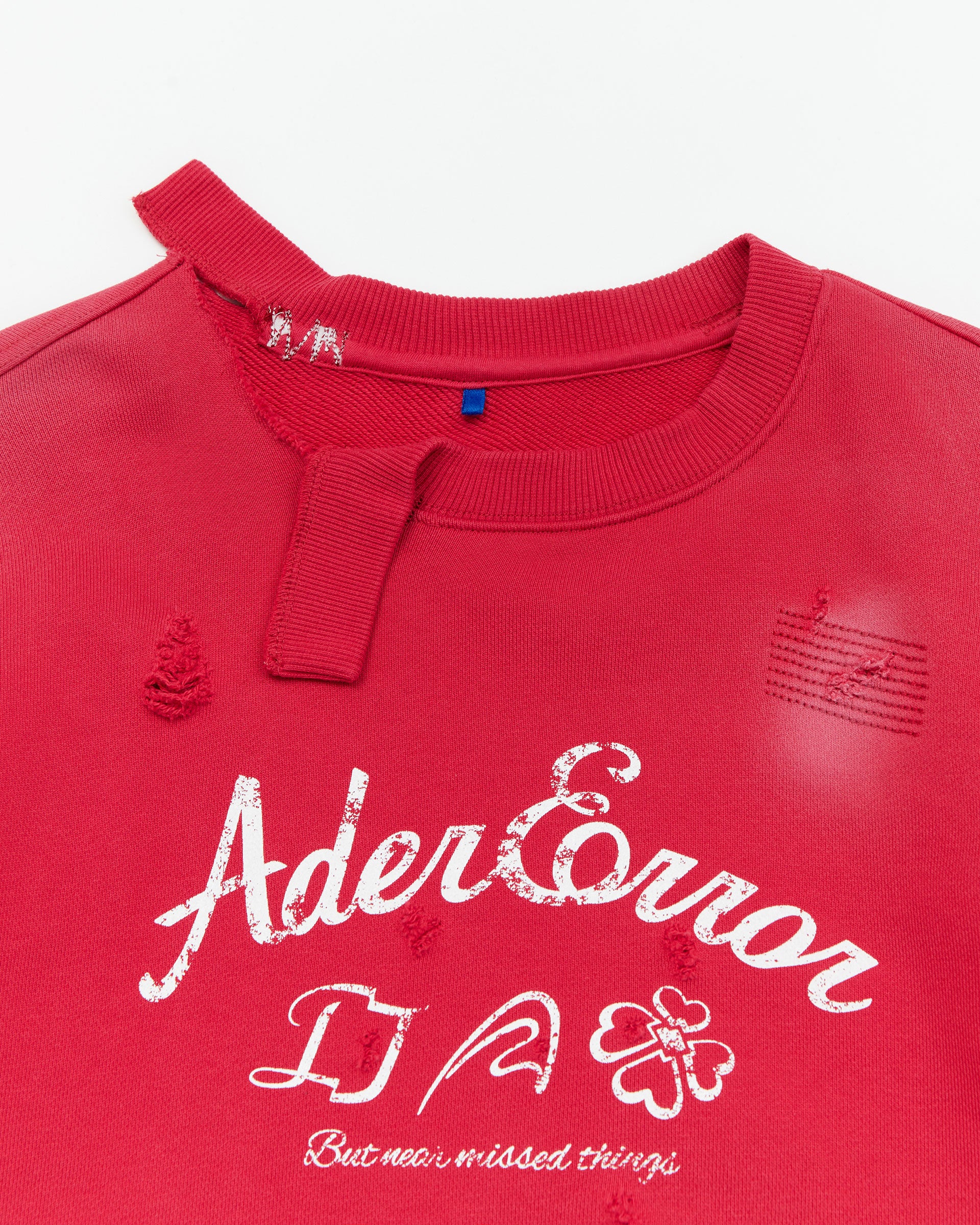 Ader Error - Sollec sweatshirt (Red) product image 6 | TRAB K-Fashion Australia
