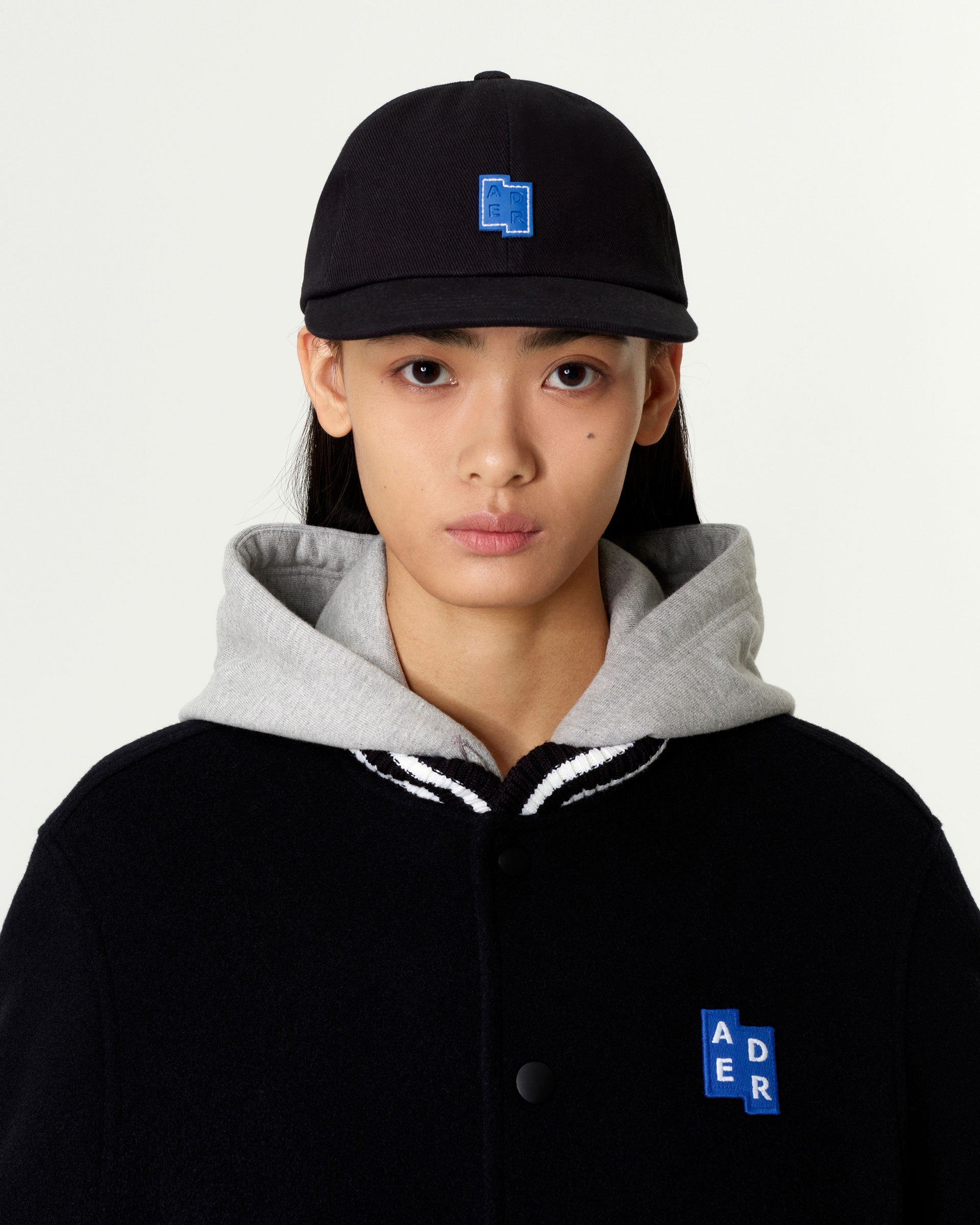 Ader Error - Sig; BL Tag cap 04 (Noir) product image 1 | TRAB K-Fashion Australia