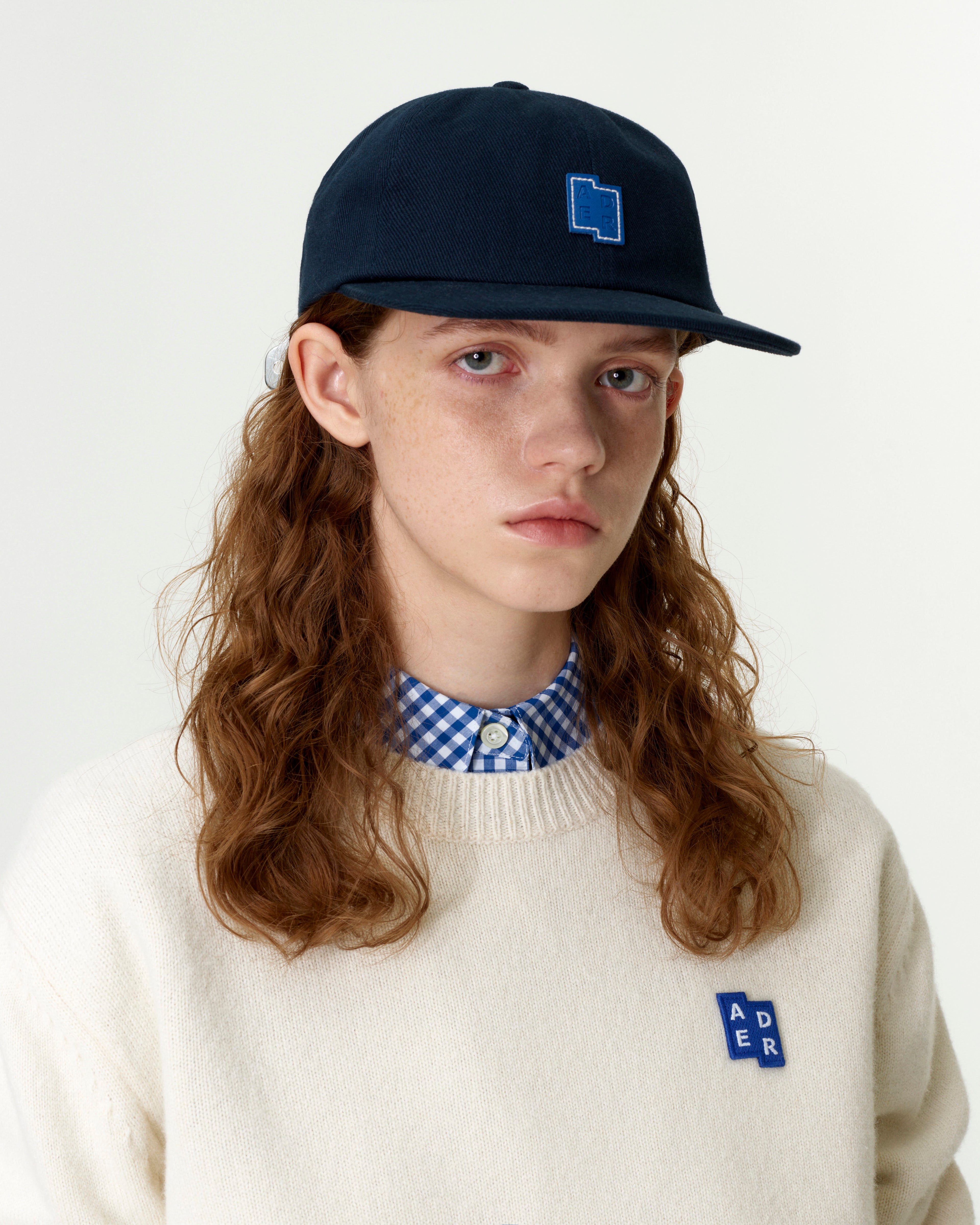 Ader Error - Sig; BL Tag cap 04 (Navy) product image 1 | TRAB K-Fashion Australia
