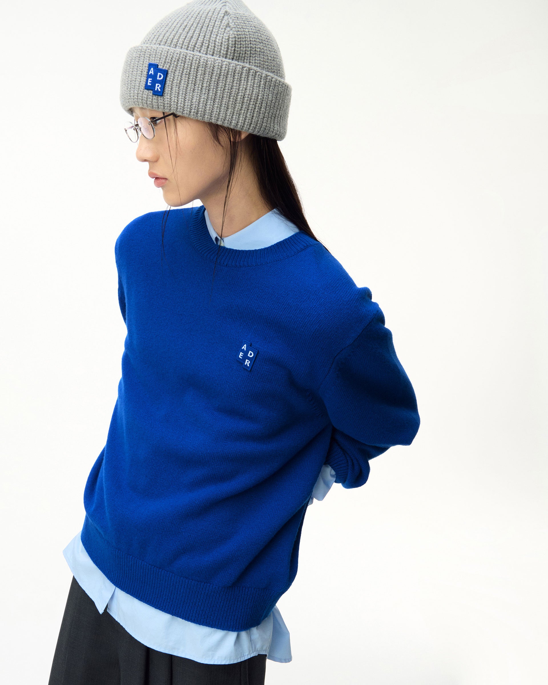 Ader Error - Sig; BL Tag beanie 02 (Green) | TRAB K-Fashion Australia