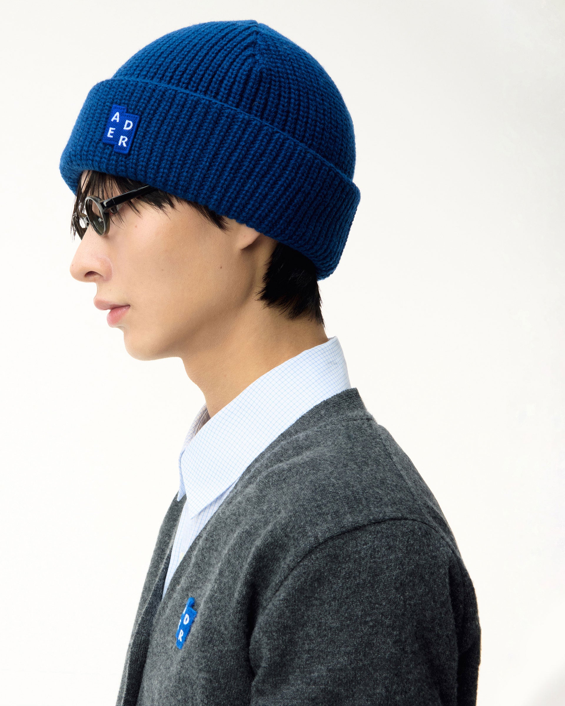 Ader Error - Sig; BL Tag beanie 01 (Navy) product image 2 | TRAB K-Fashion Australia