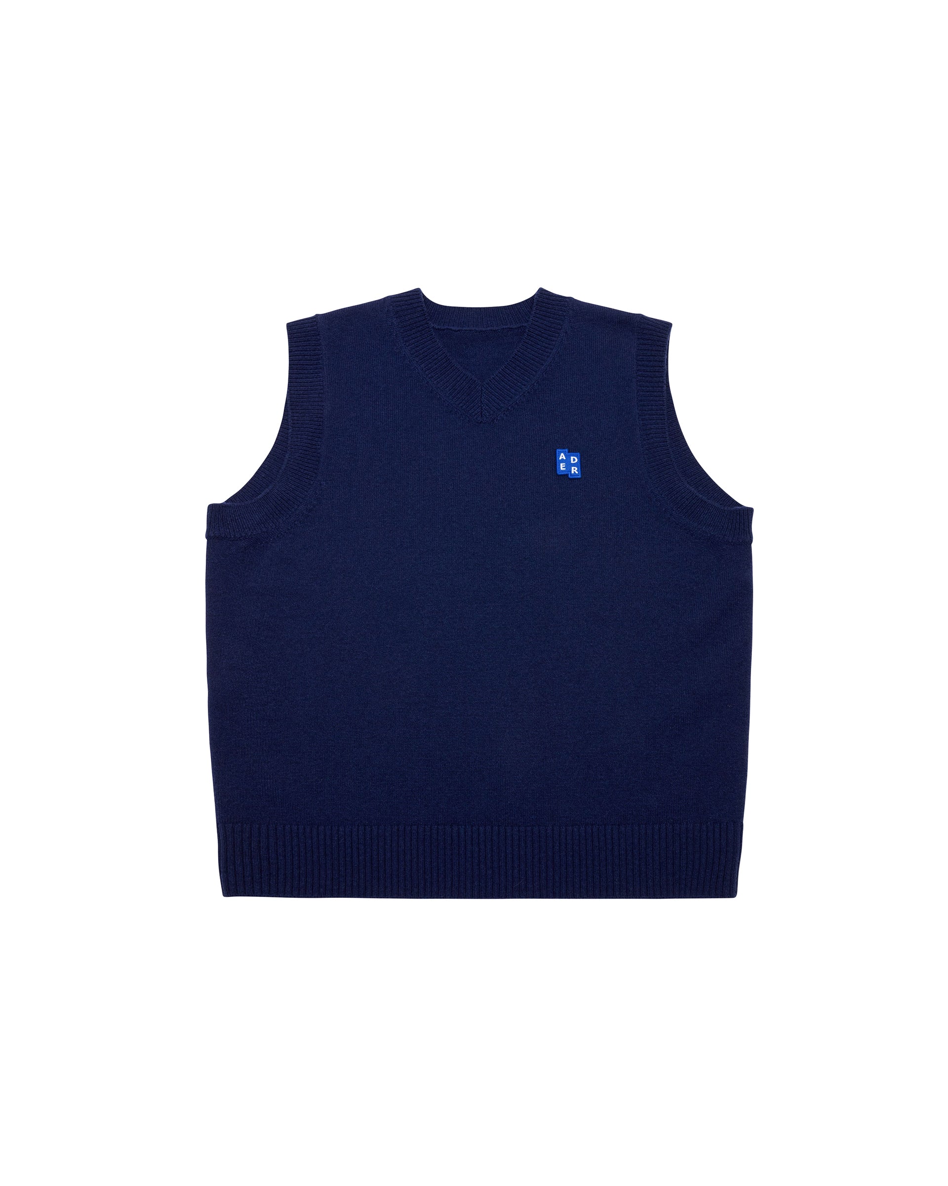 Ader Error - Sig; BL Tag knit vest 01 (Navy) product image 6 | TRAB K-Fashion Australia