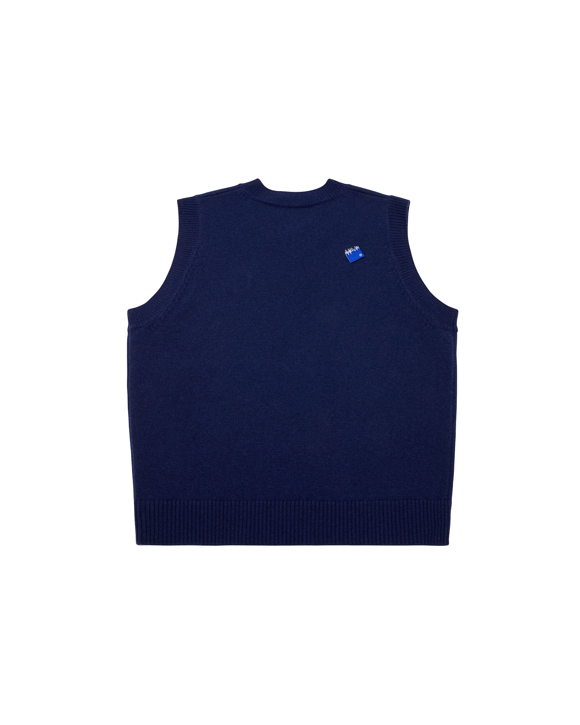Ader Error - Sig; BL Tag knit vest 01 (Navy) product image 7 | TRAB K-Fashion Australia