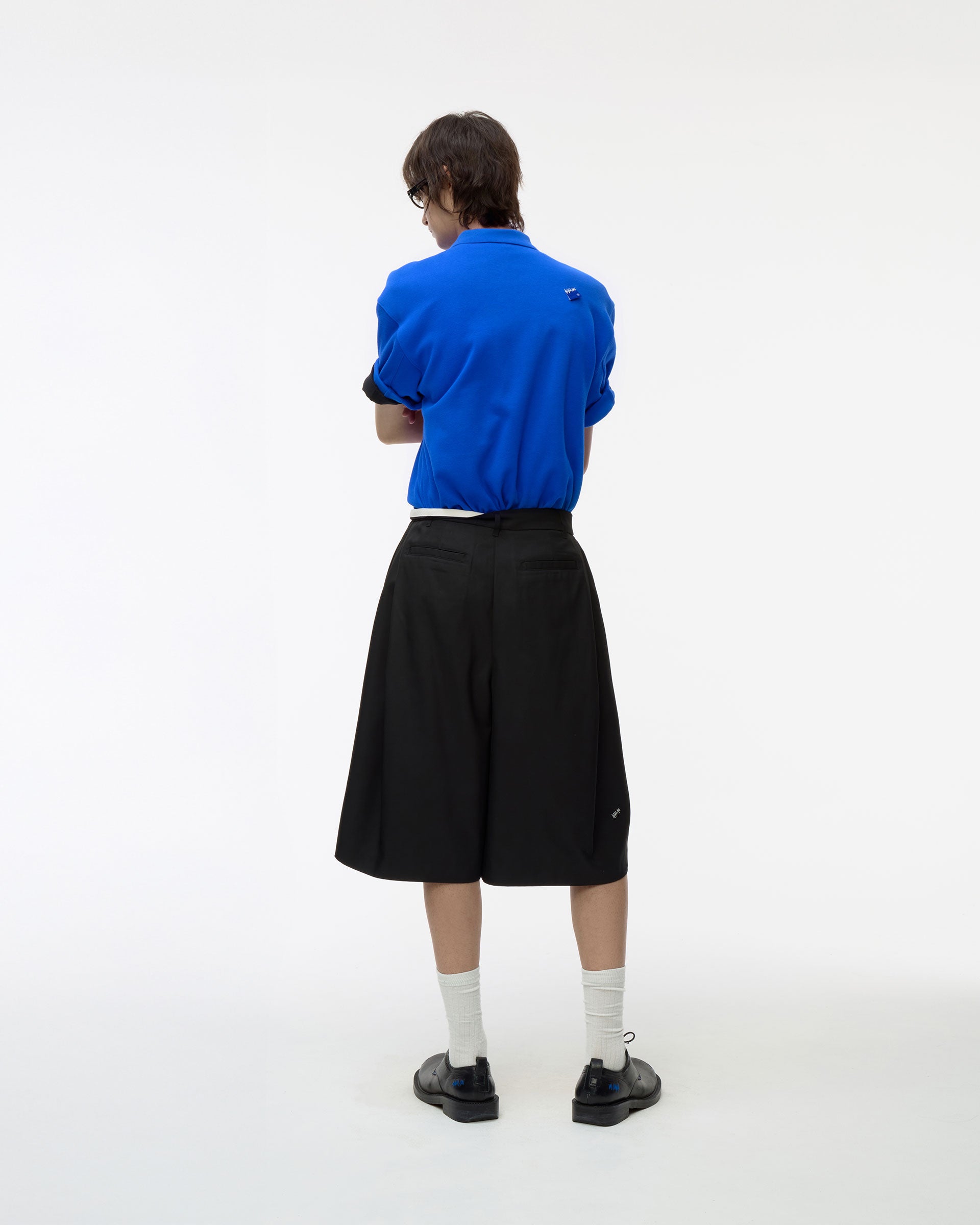 Ader Error - Sig; BL Tag polo t-shirt 01 (Z-Blue) product image 9 | TRAB K-Fashion Australia