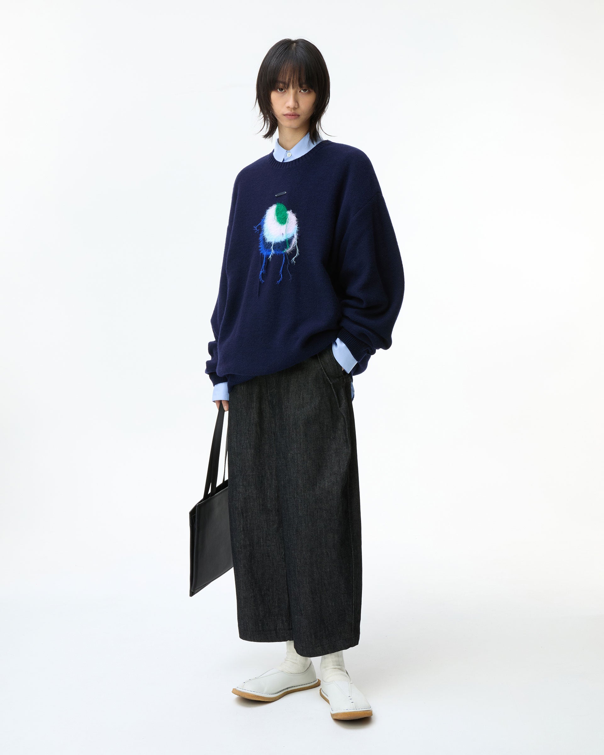 トップス Dimension Ball Product. 128 ADERERROR XL Ader Error - Dimension Ball Product. 128 (Navy) | TRAB K-Fashion Au